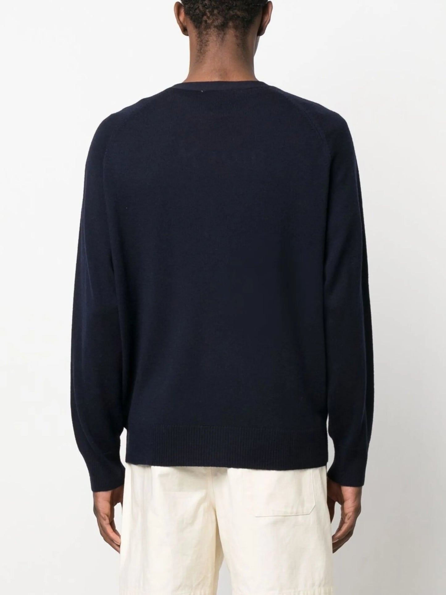 embroidered V-neck cardigan
