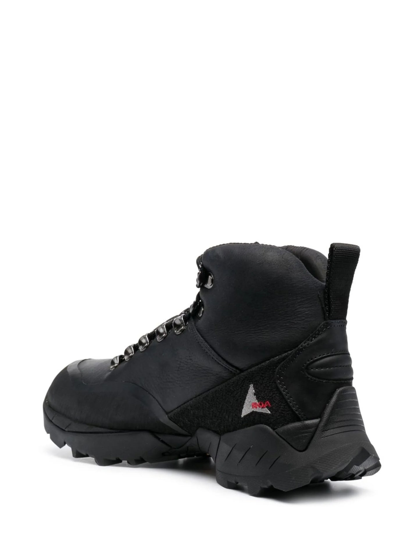 lace-up leather boots