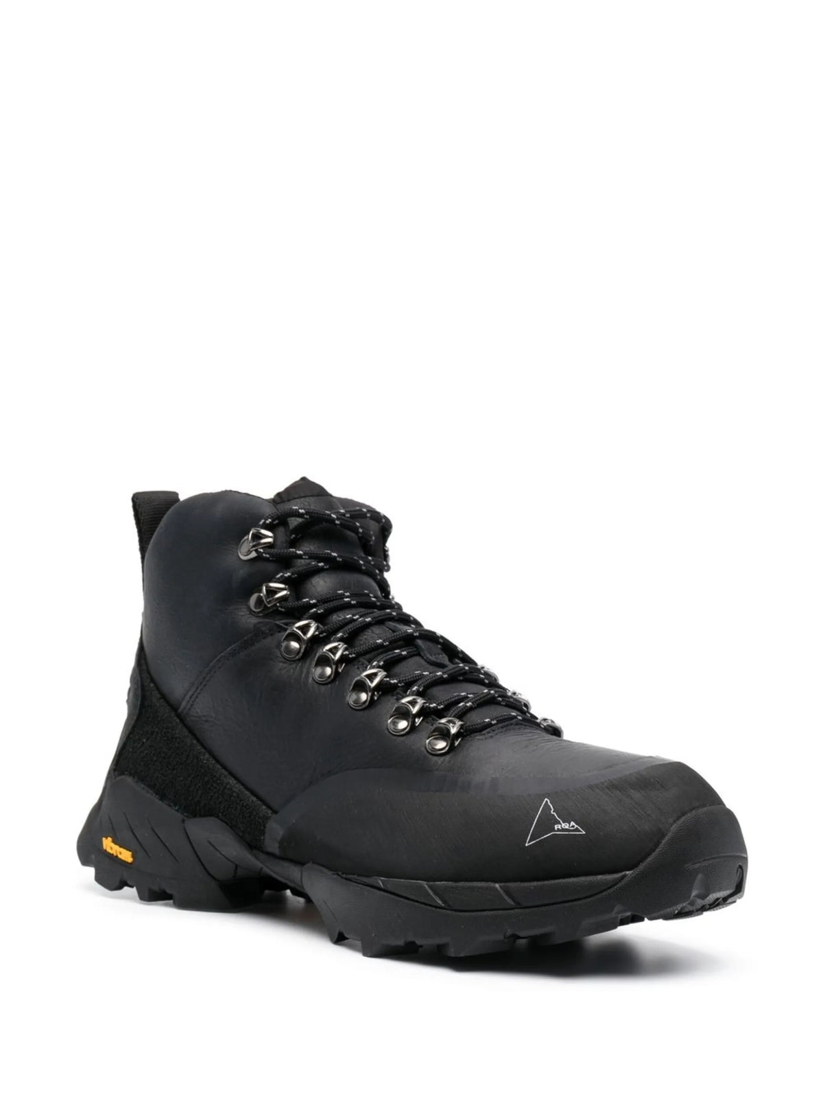lace-up leather boots