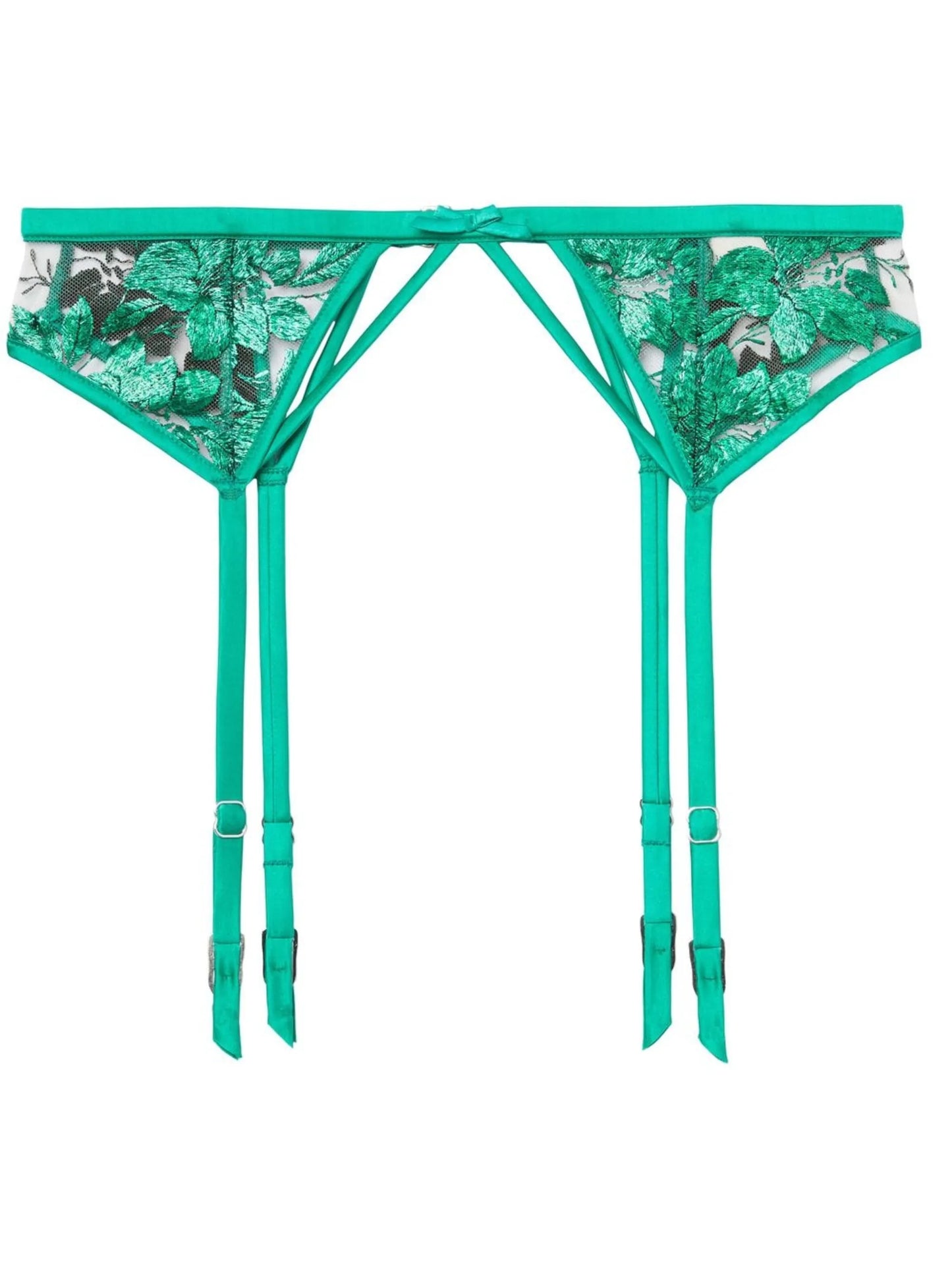 floral lace garter