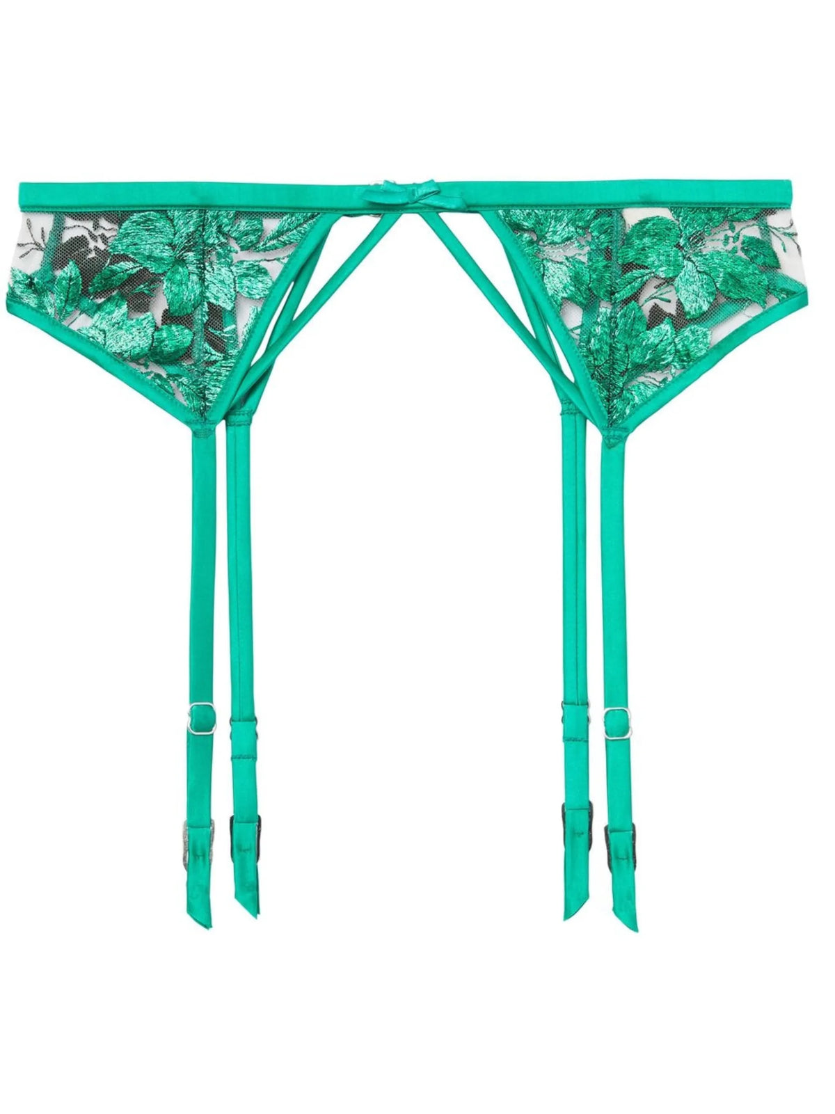 floral lace garter