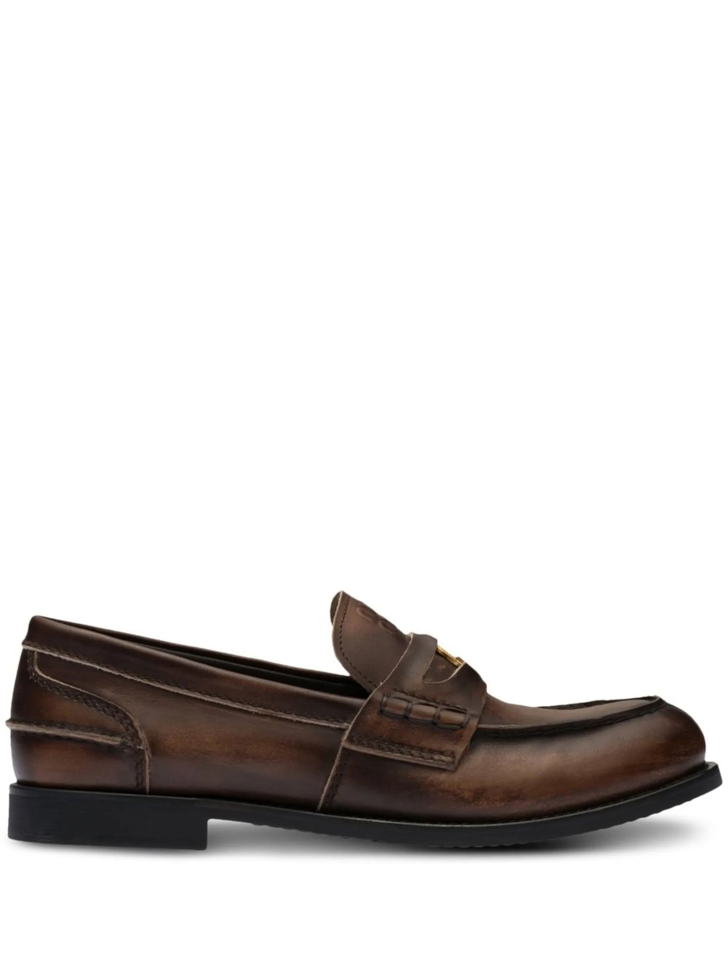 leather penny loafers