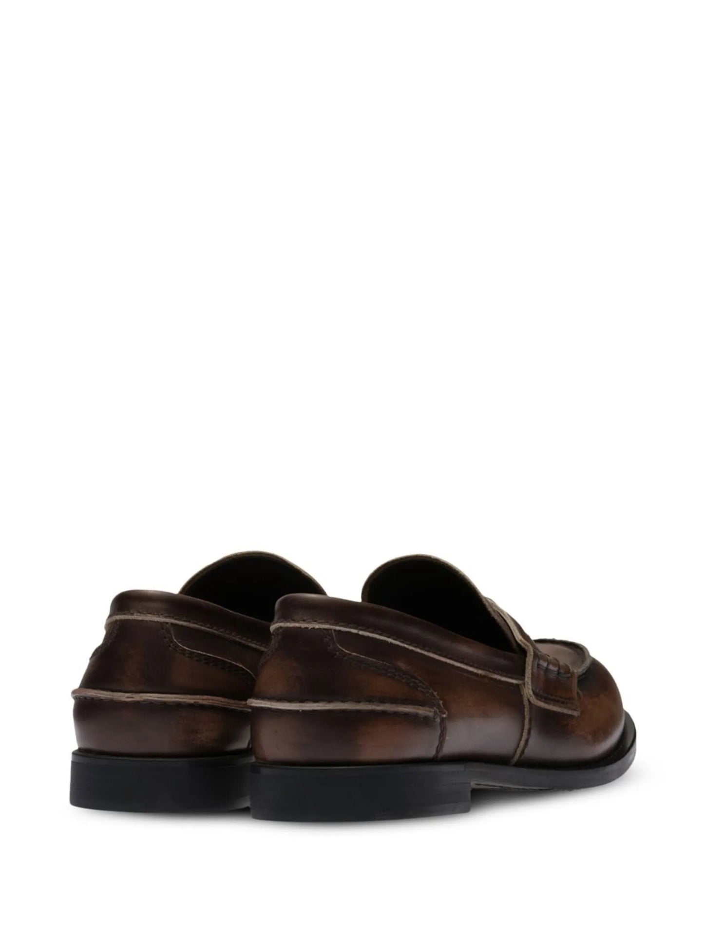 leather penny loafers