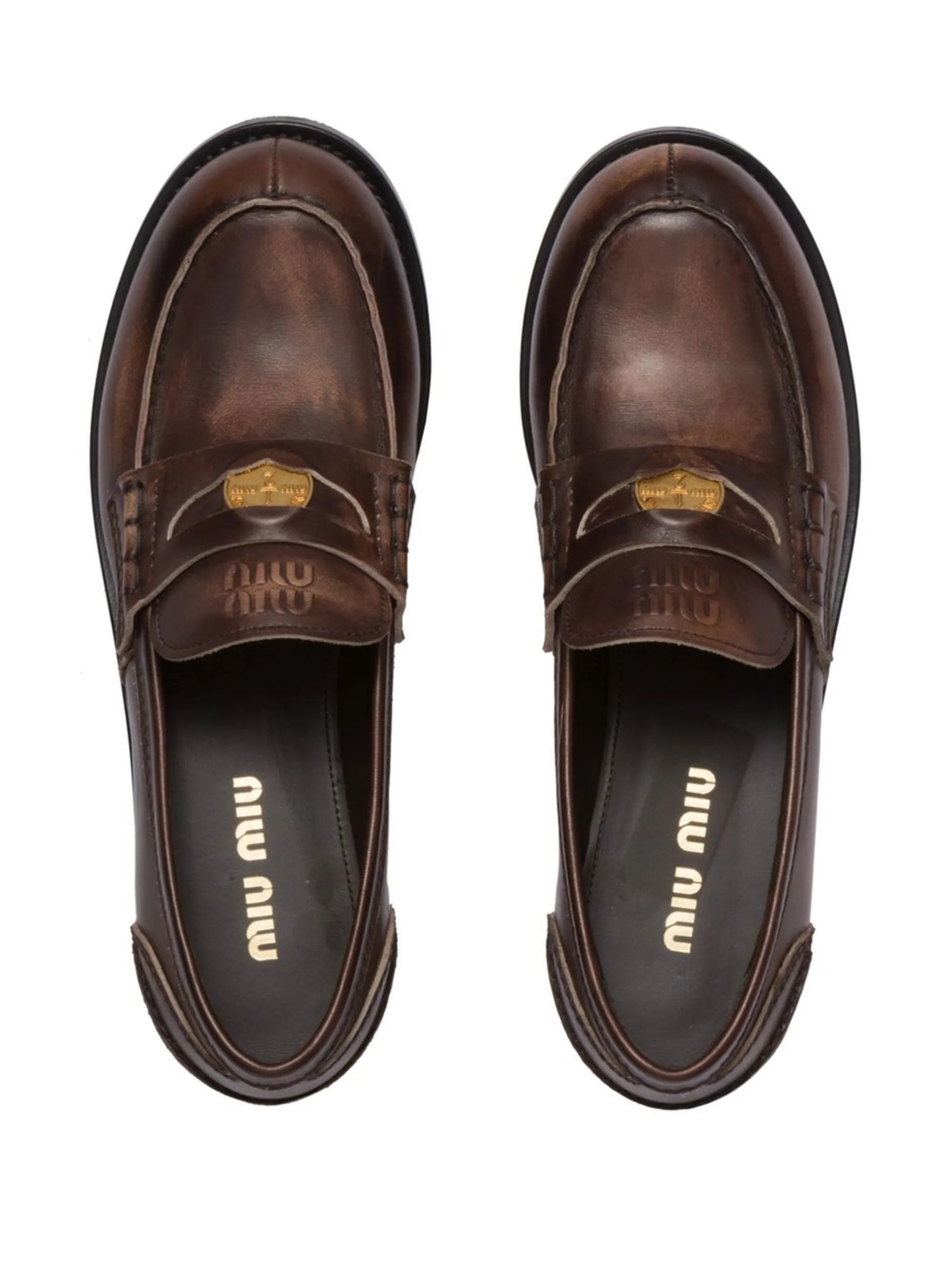 leather penny loafers