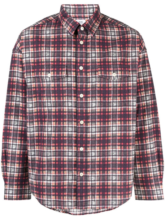 checked cotton shirt