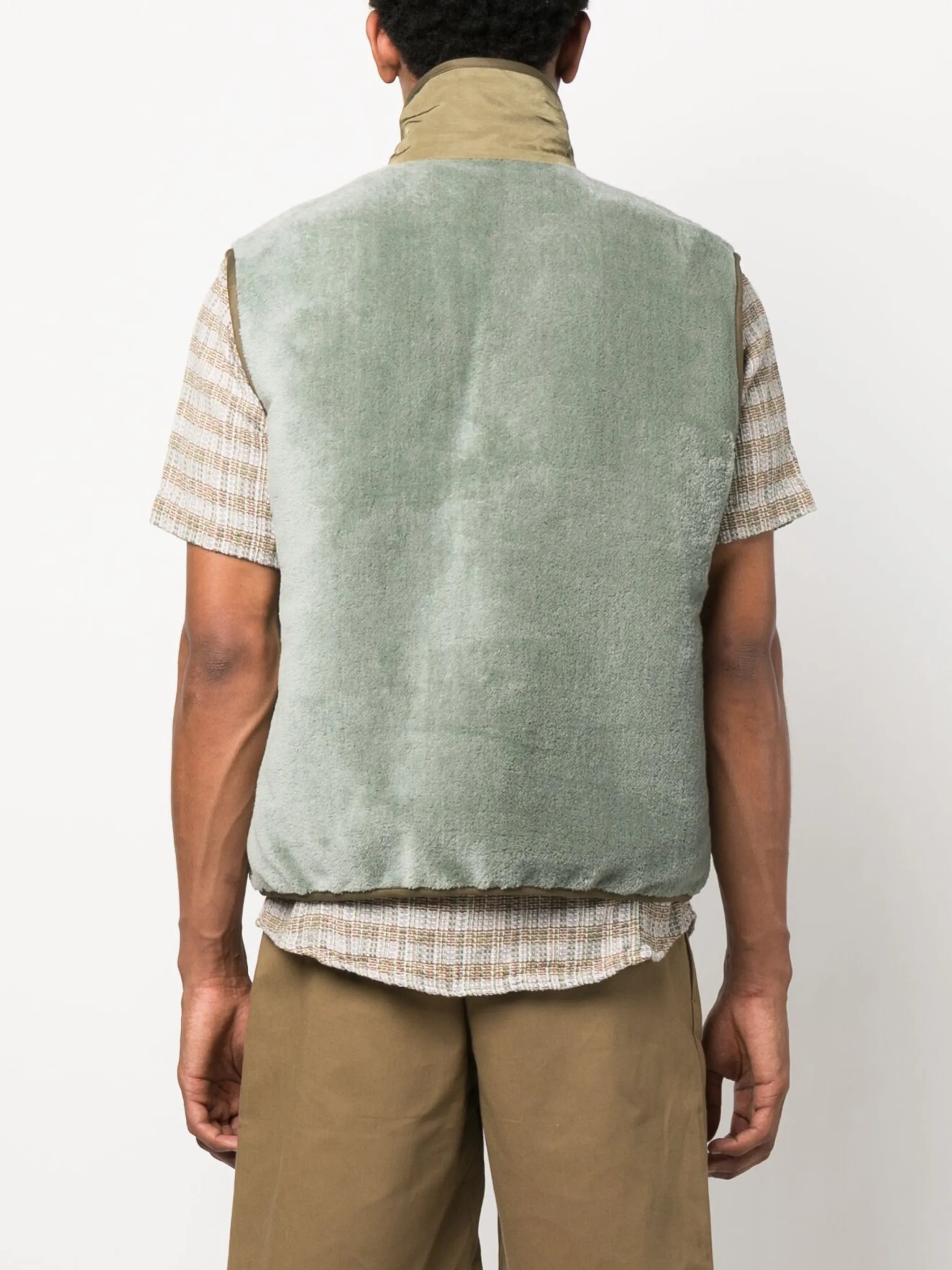 Barlow high-neck gilet