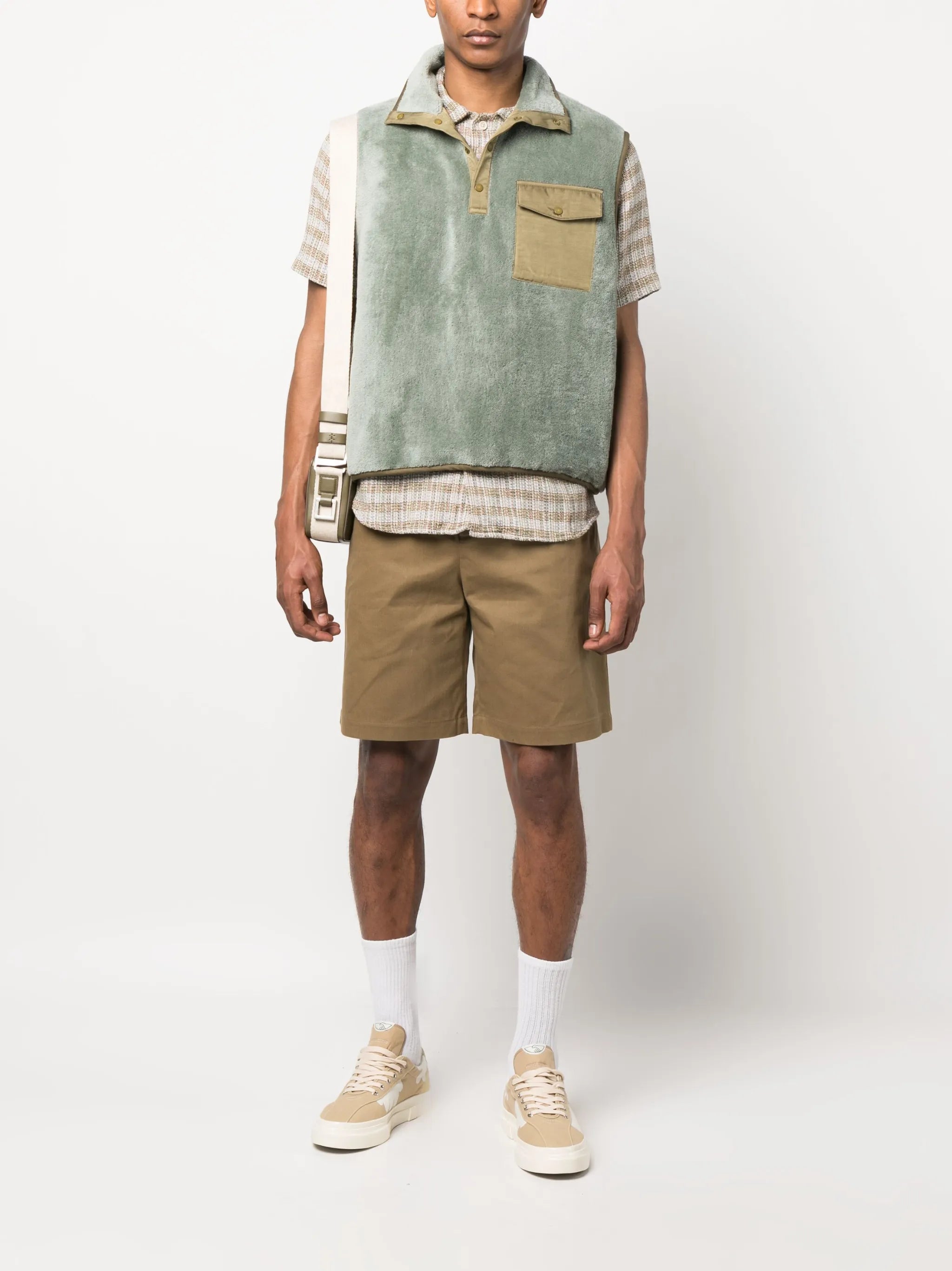 Barlow high-neck gilet