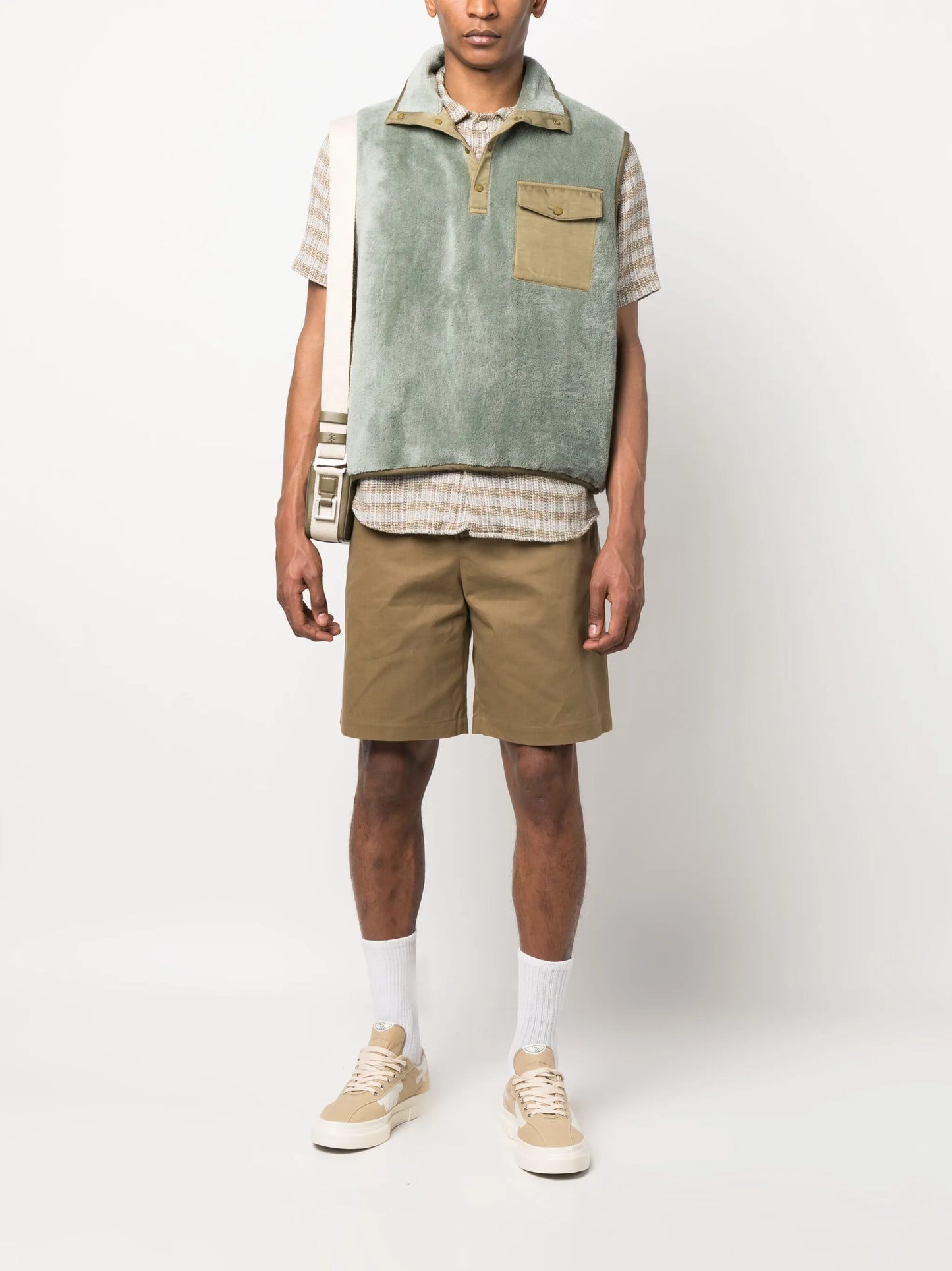 Barlow high-neck gilet