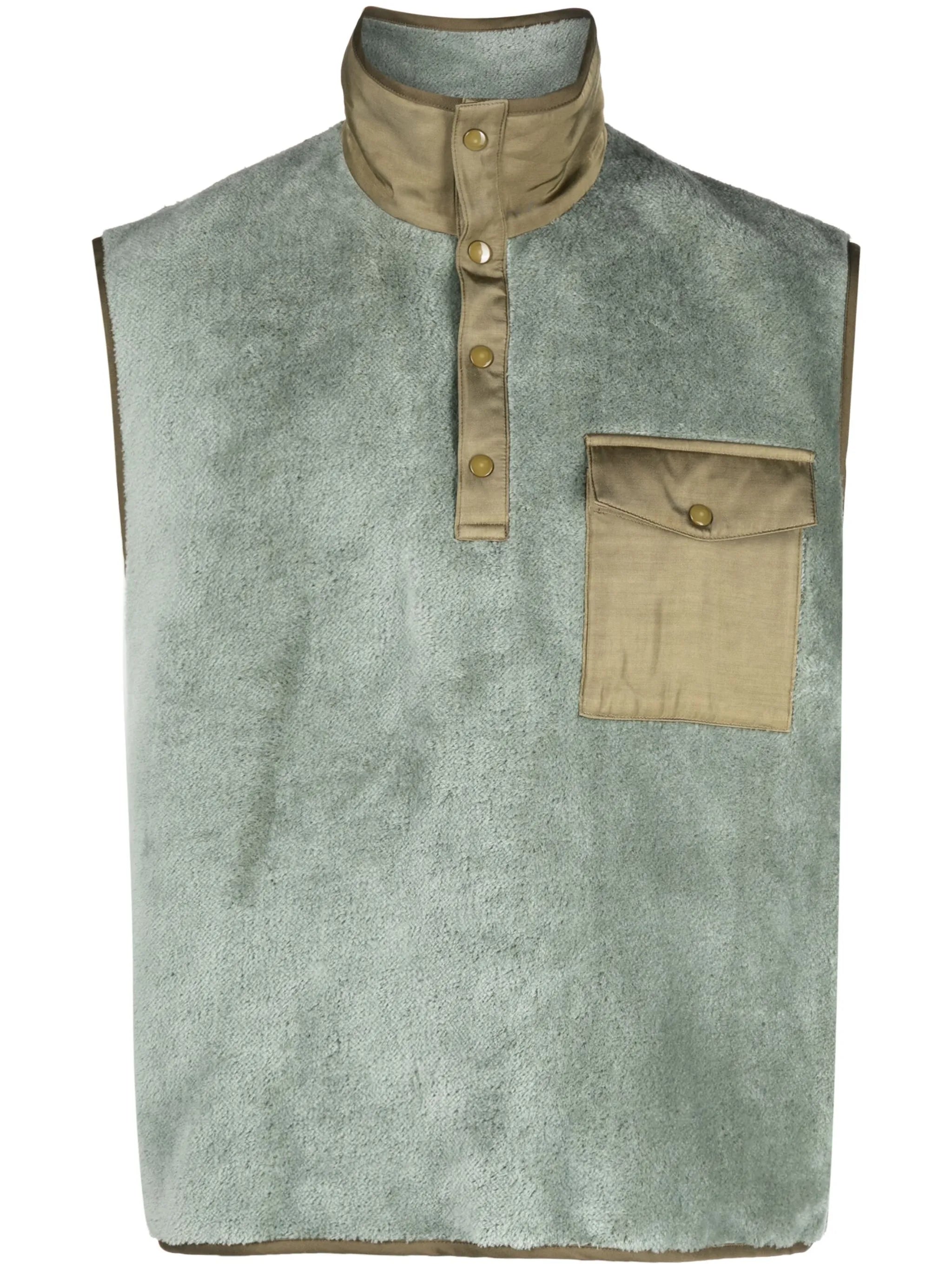 Barlow high-neck gilet