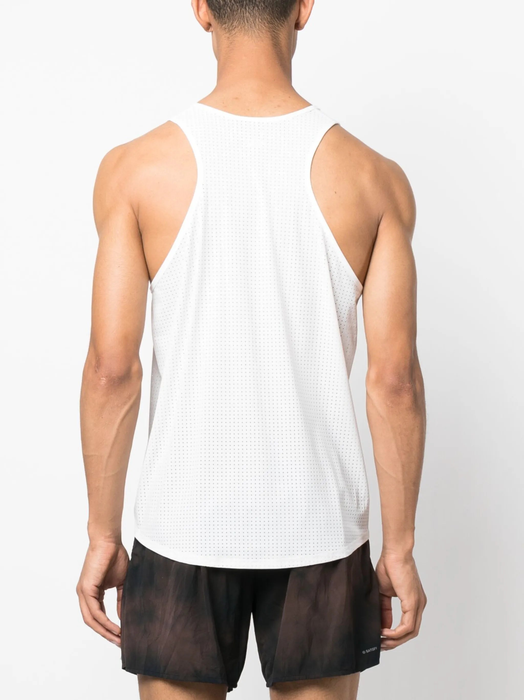 Space-O mesh tank top
