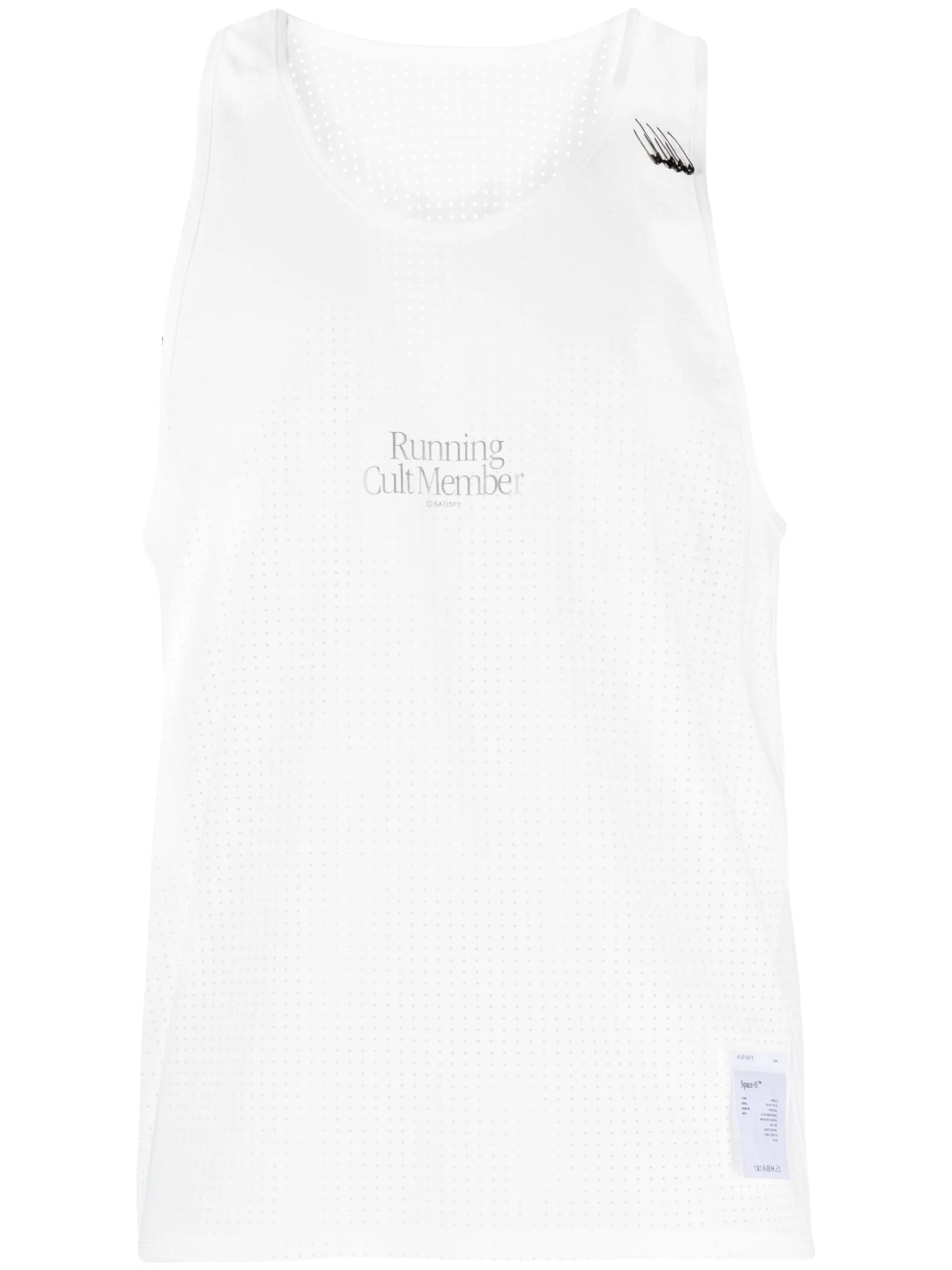 Space-O mesh tank top