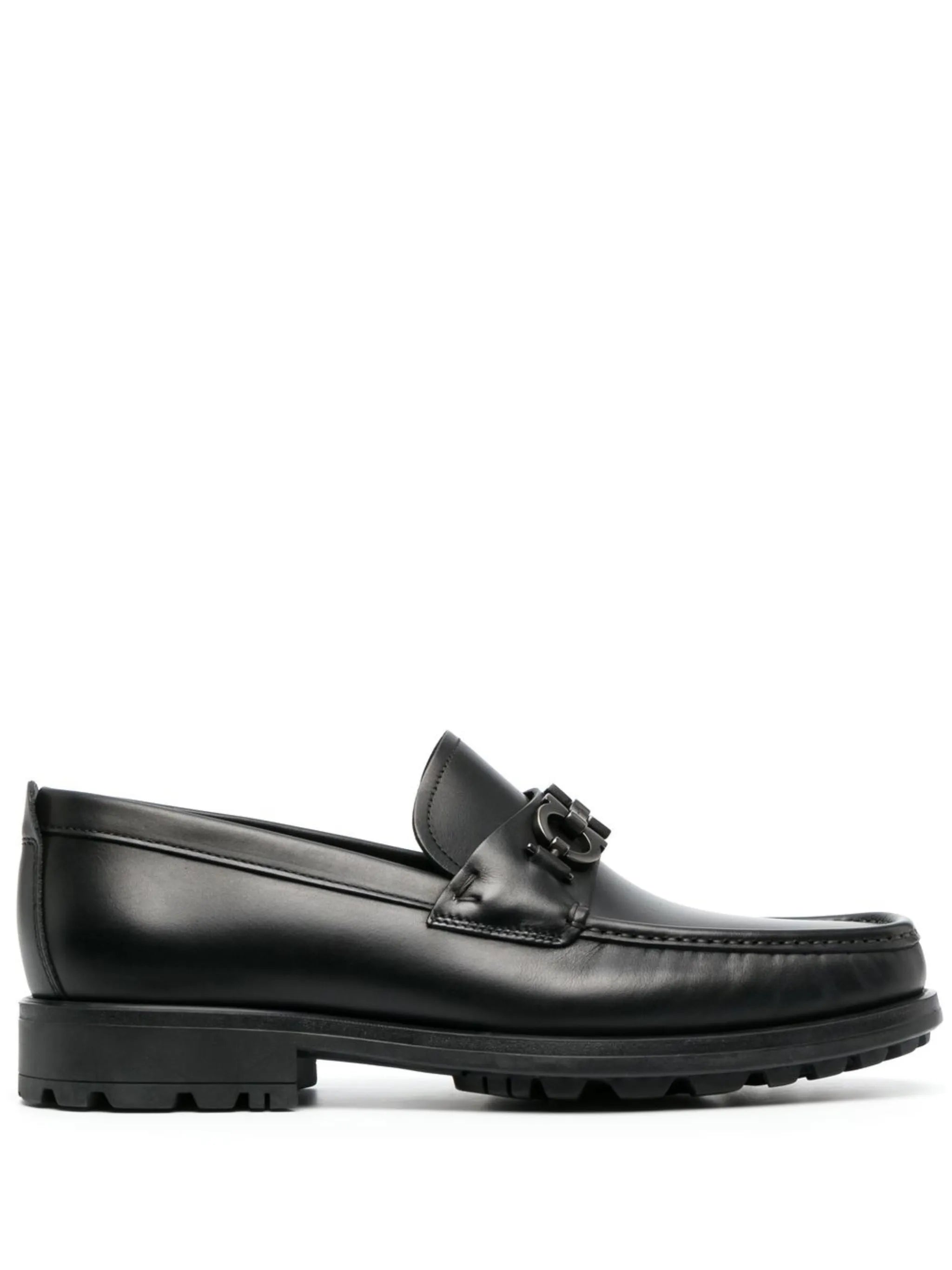 David leather loafers