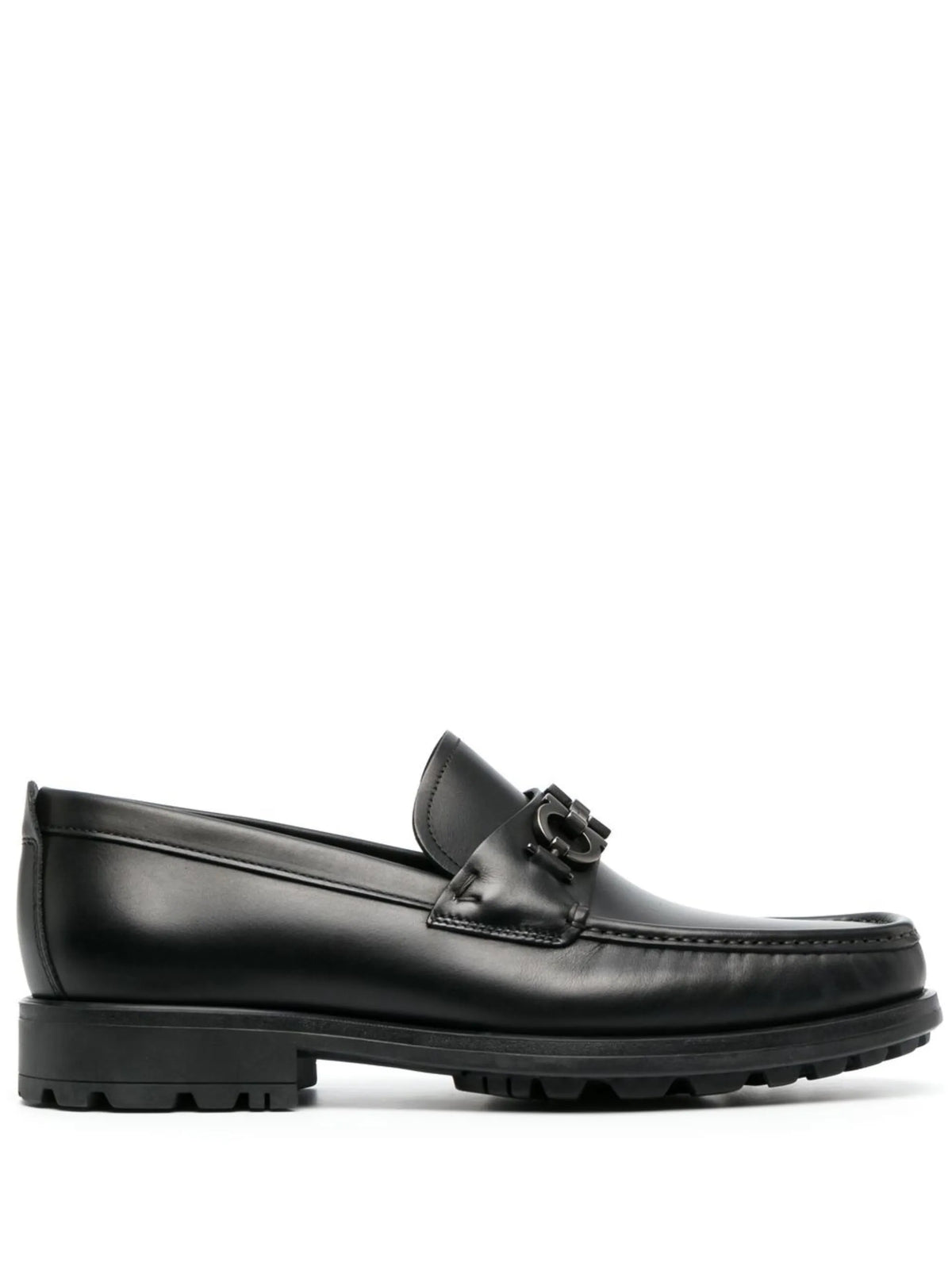 David leather loafers