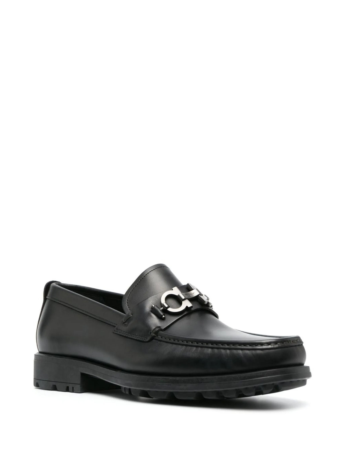 David leather loafers