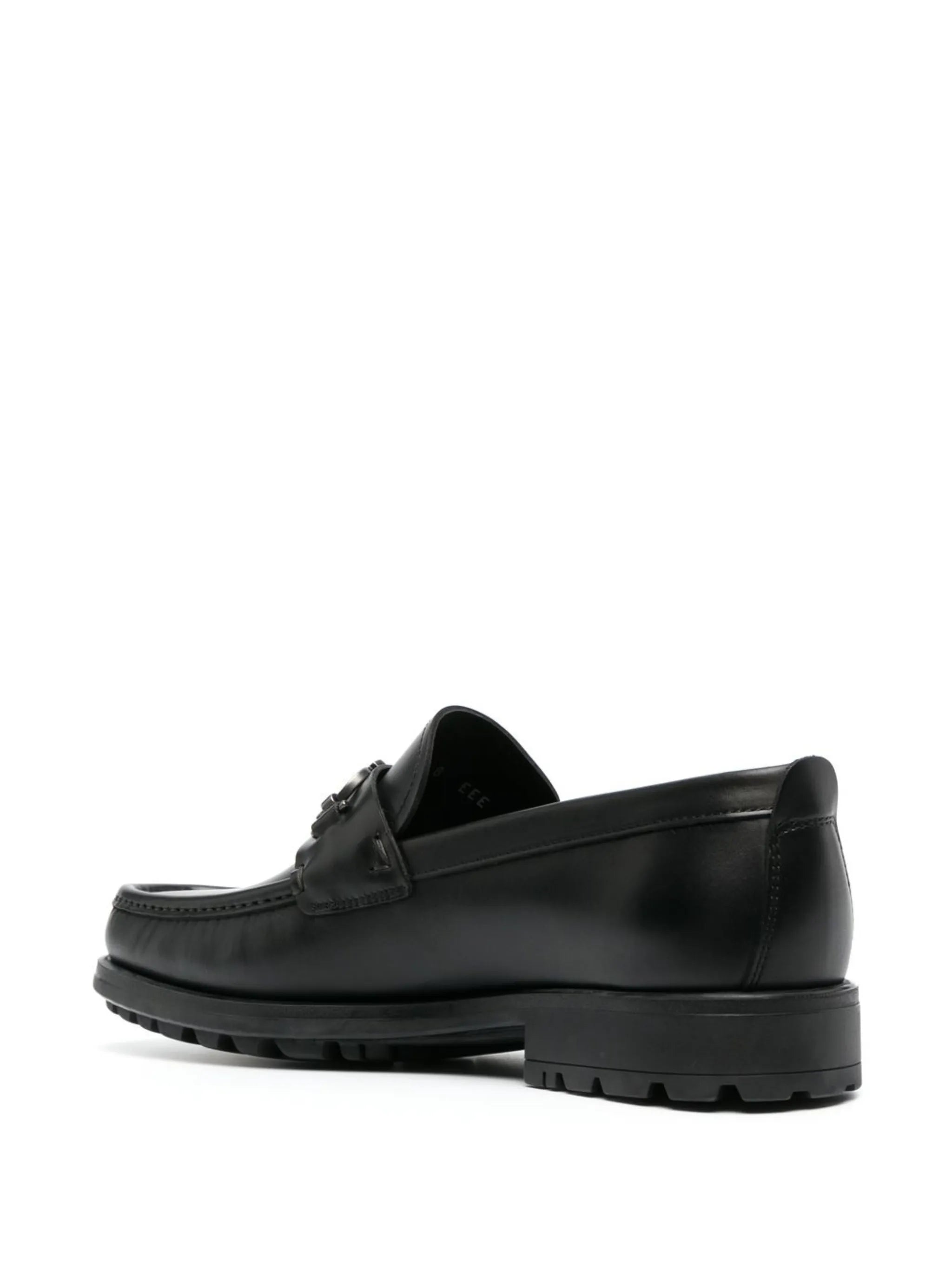 David leather loafers