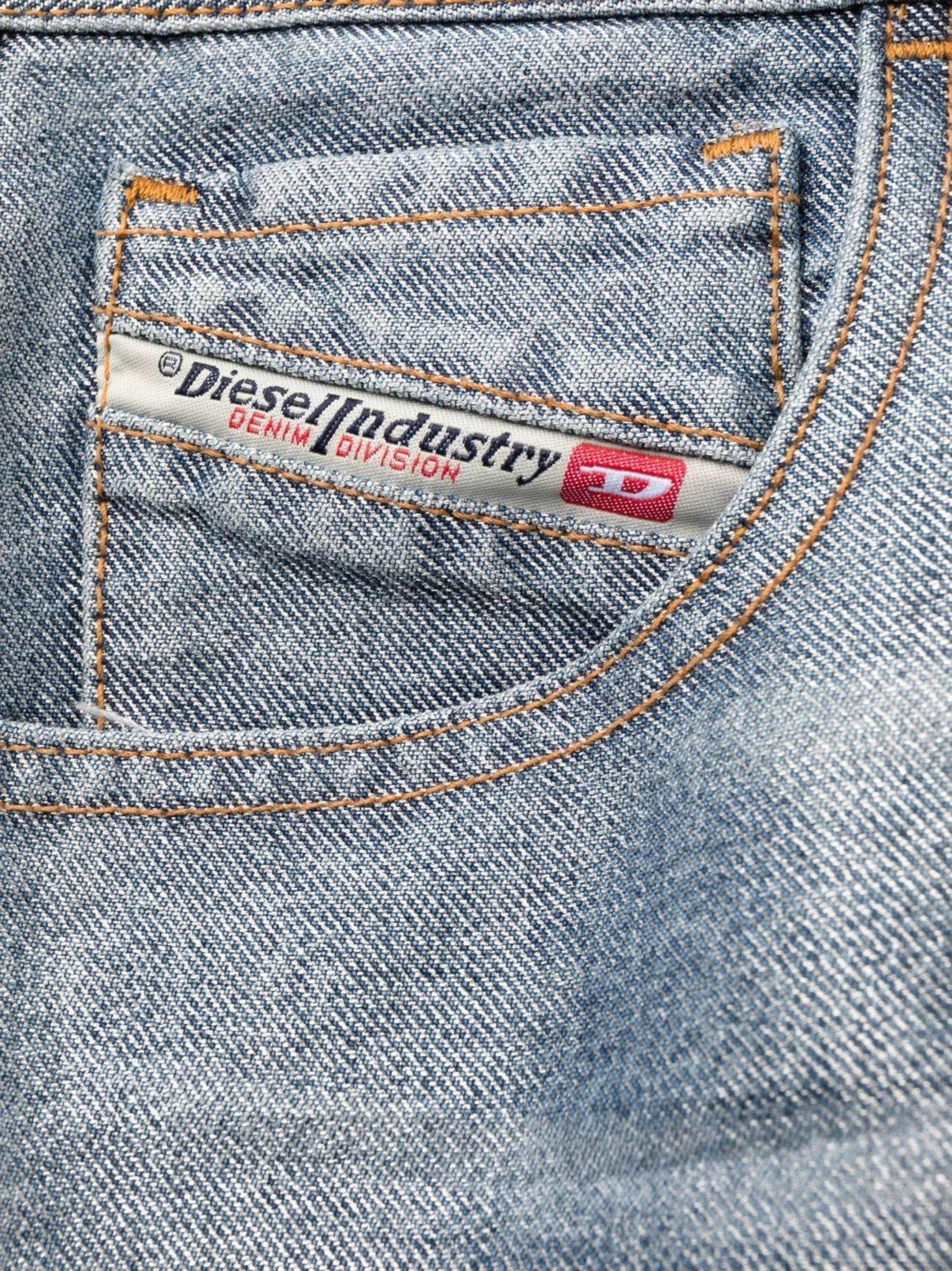 high-rise slim-fit jeans