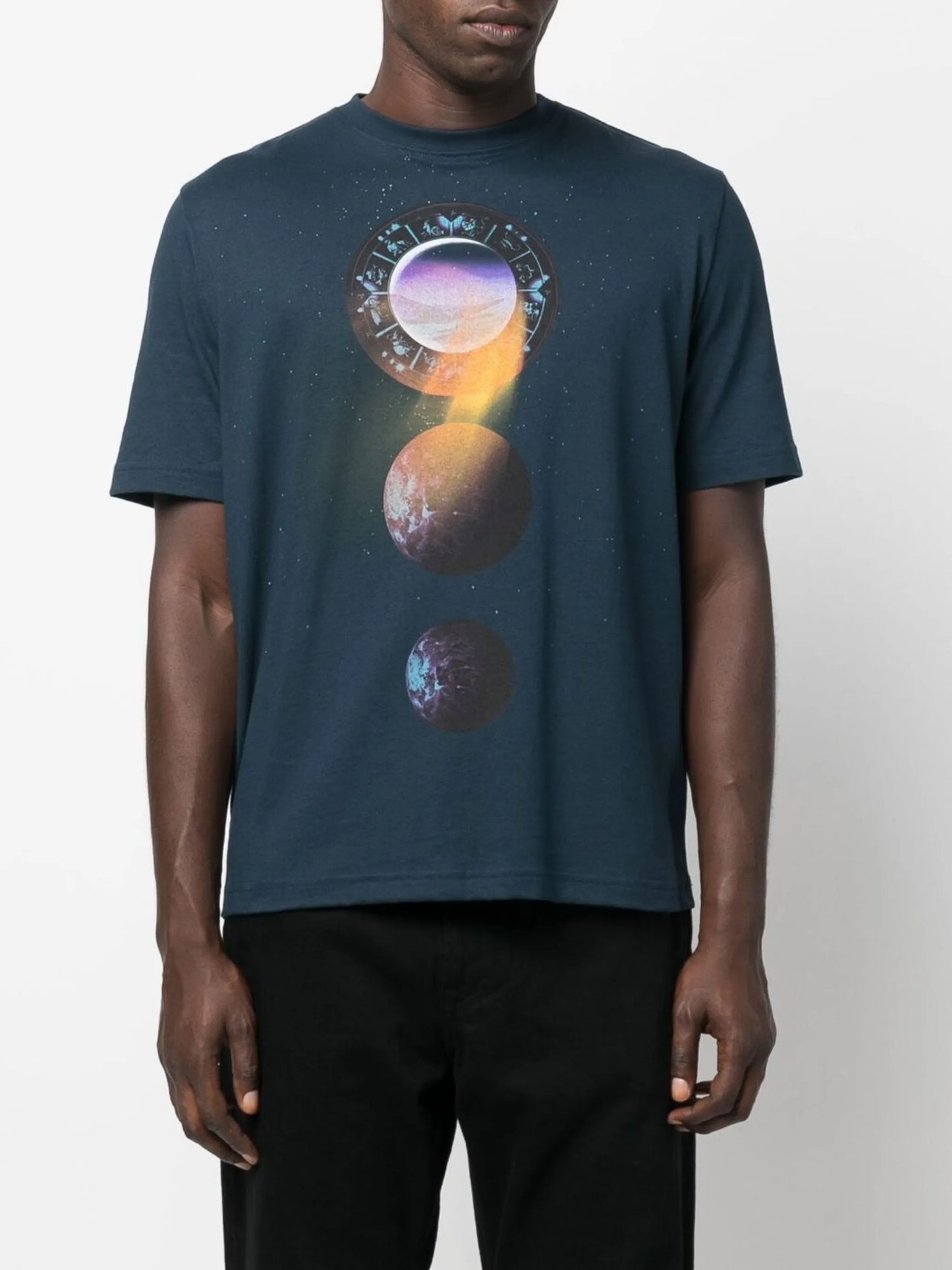 graphic print short-sleeve T-shirt