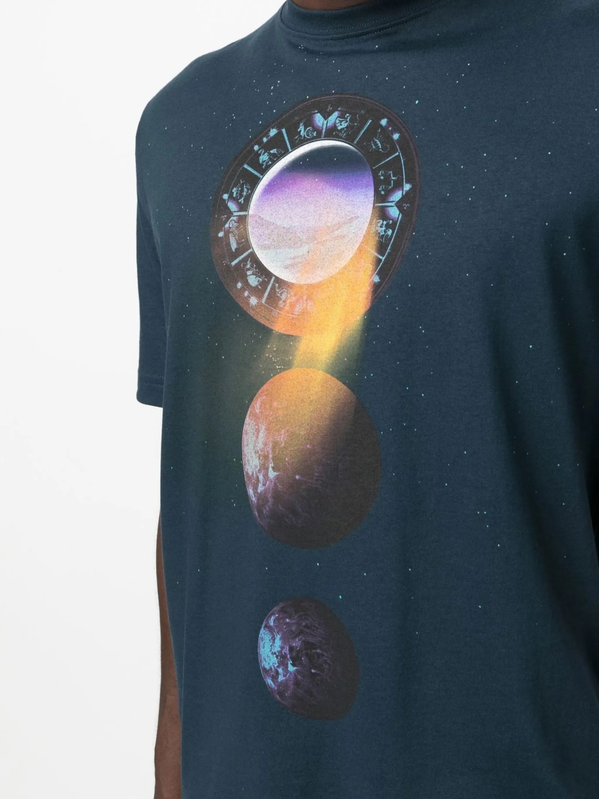 graphic print short-sleeve T-shirt