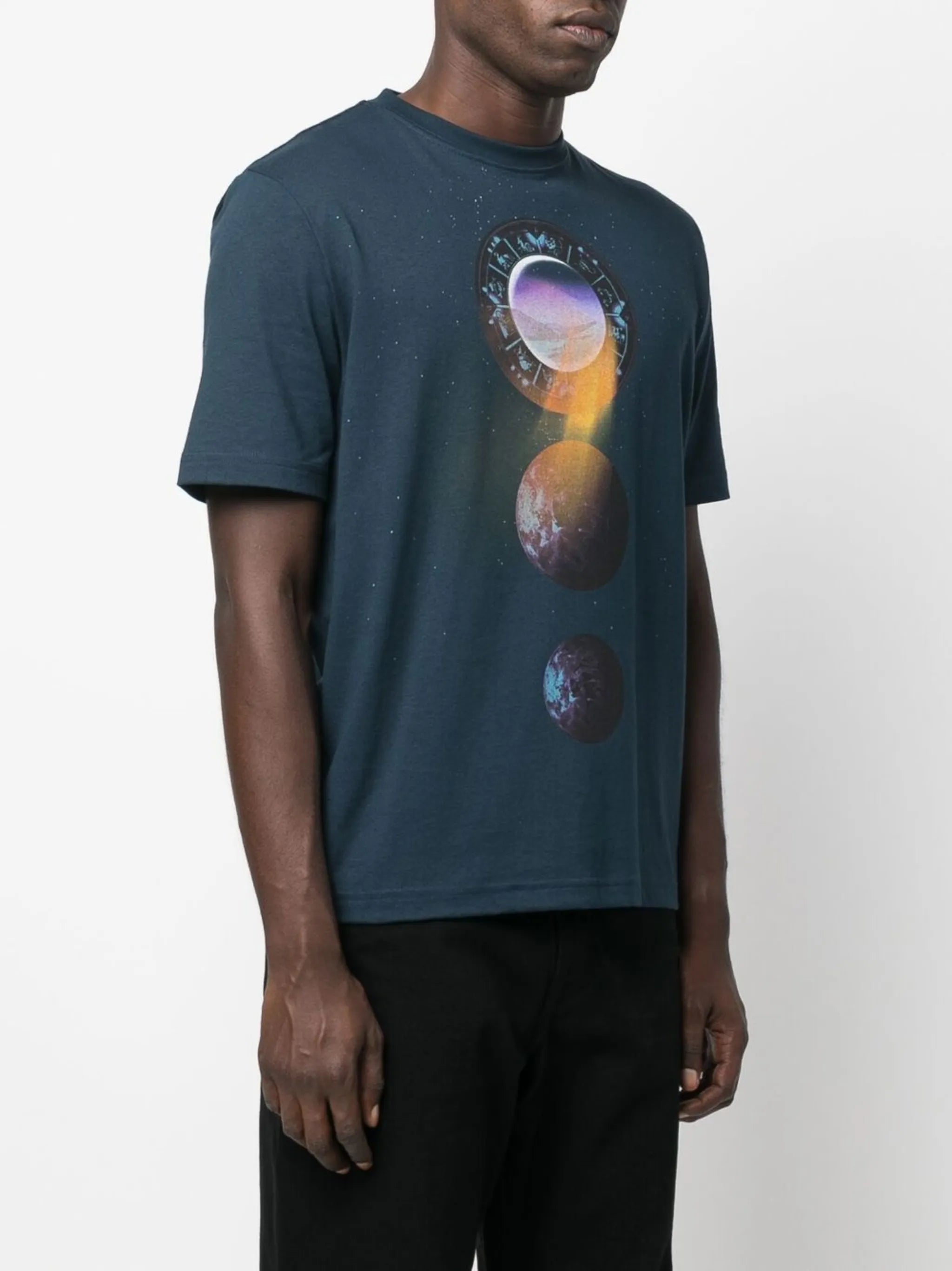 graphic print short-sleeve T-shirt