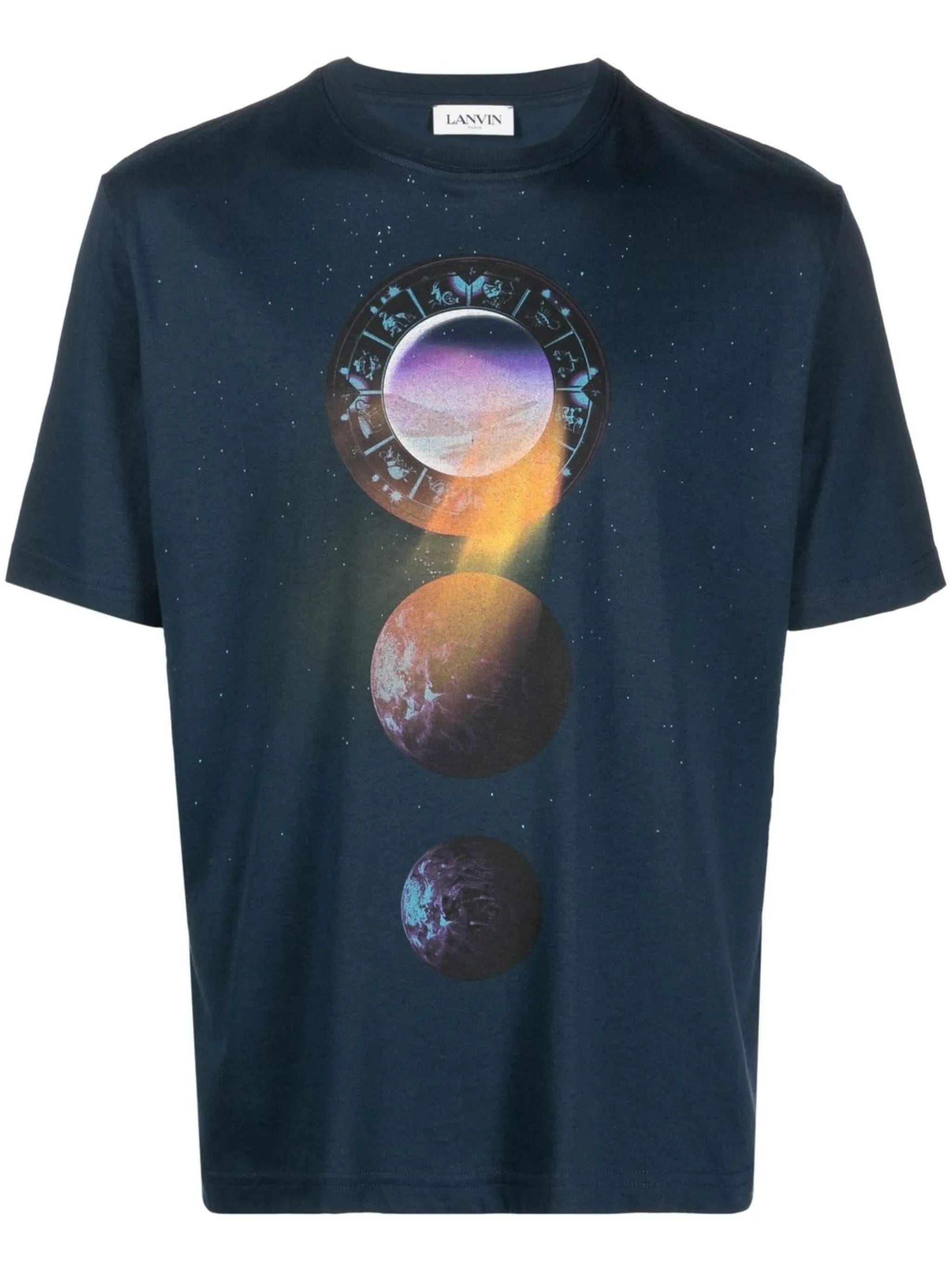 graphic print short-sleeve T-shirt