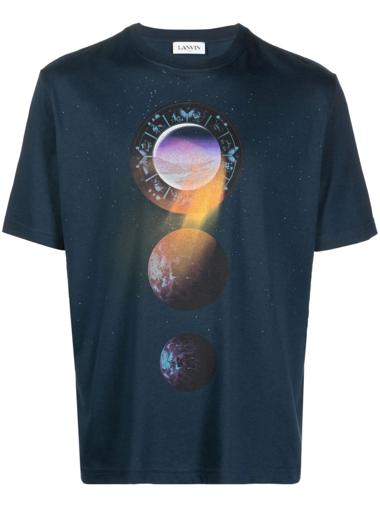 graphic print short-sleeve T-shirt