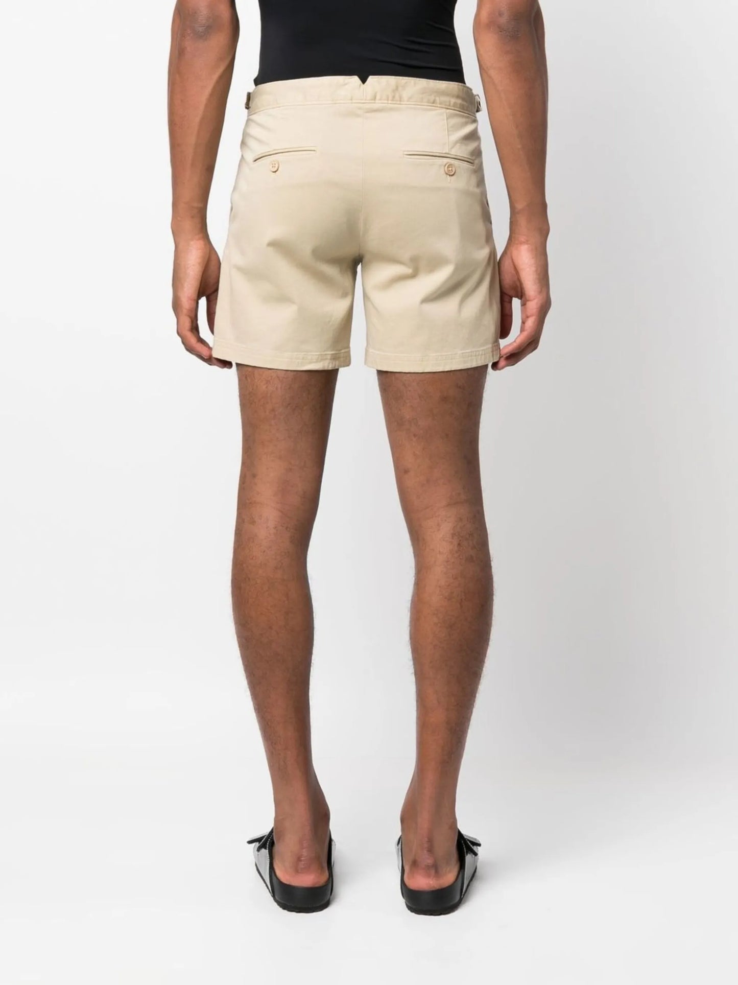 Bulldog stretch-cotton chino shorts