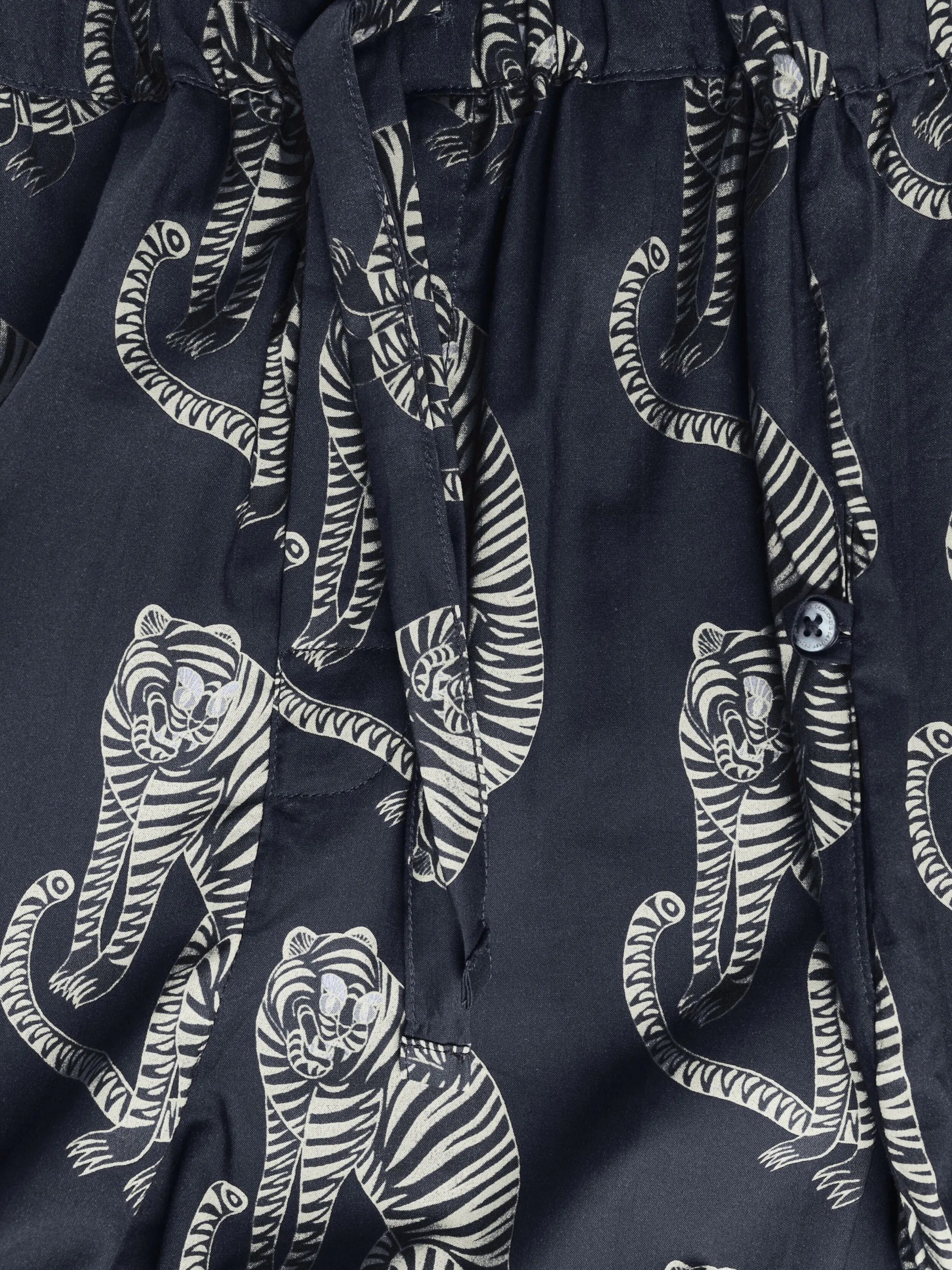 tiger-print pyjama set