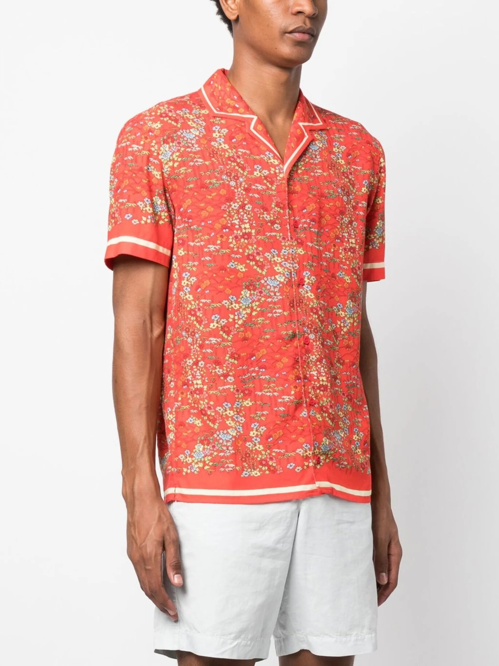 Hibbert printed short-sleeve shirt