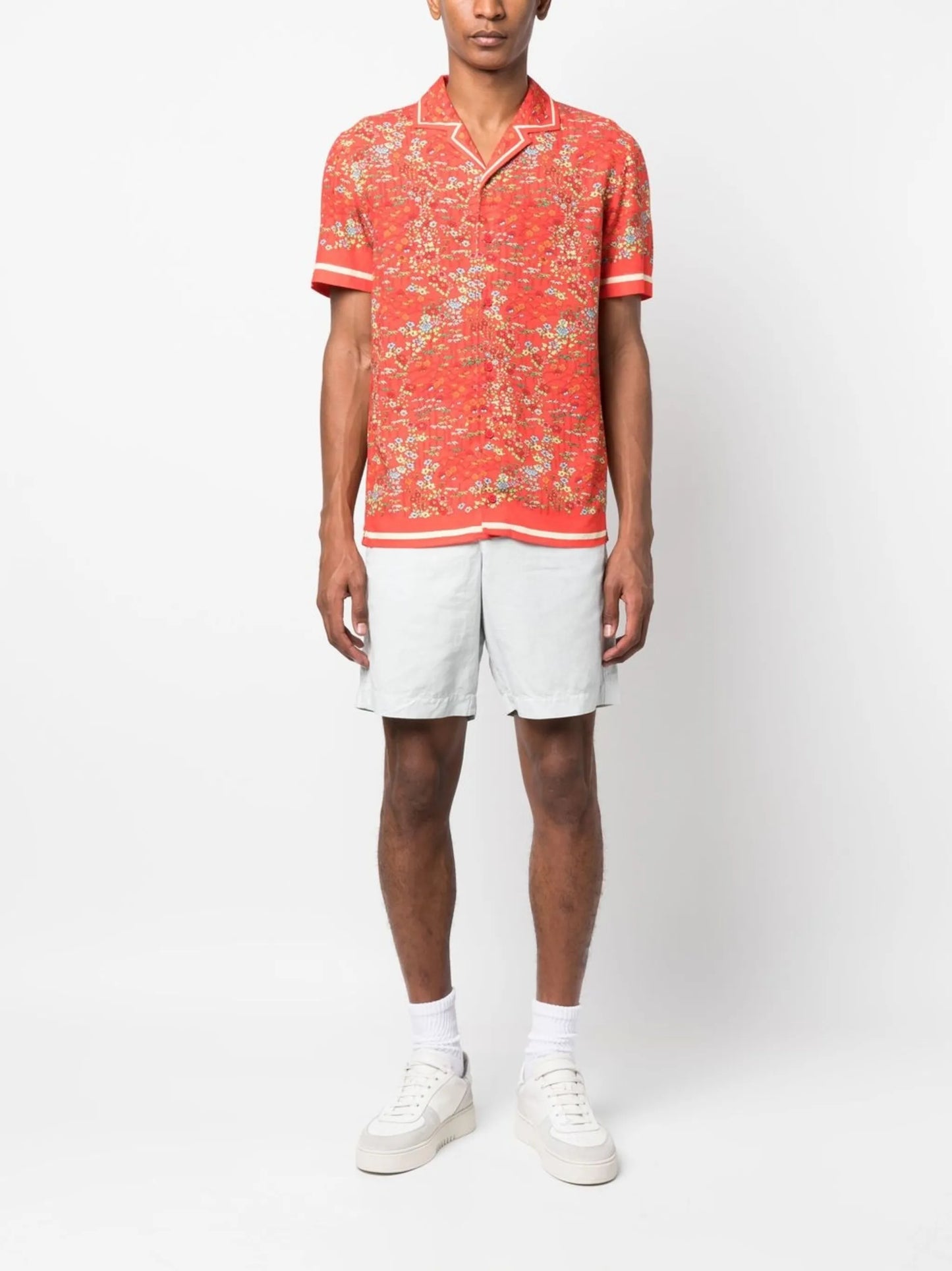 Hibbert printed short-sleeve shirt