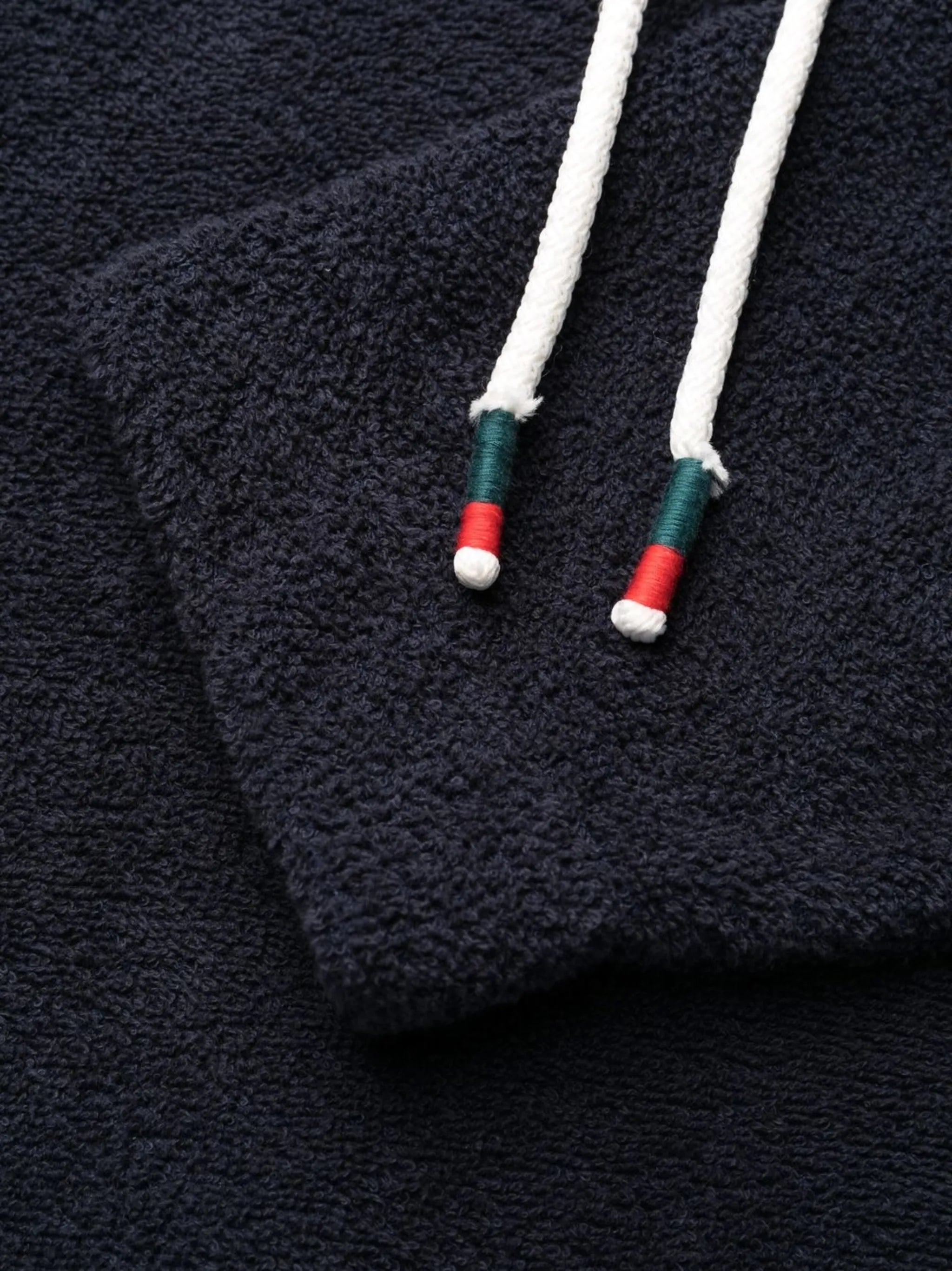 Sennett towelling hoodie