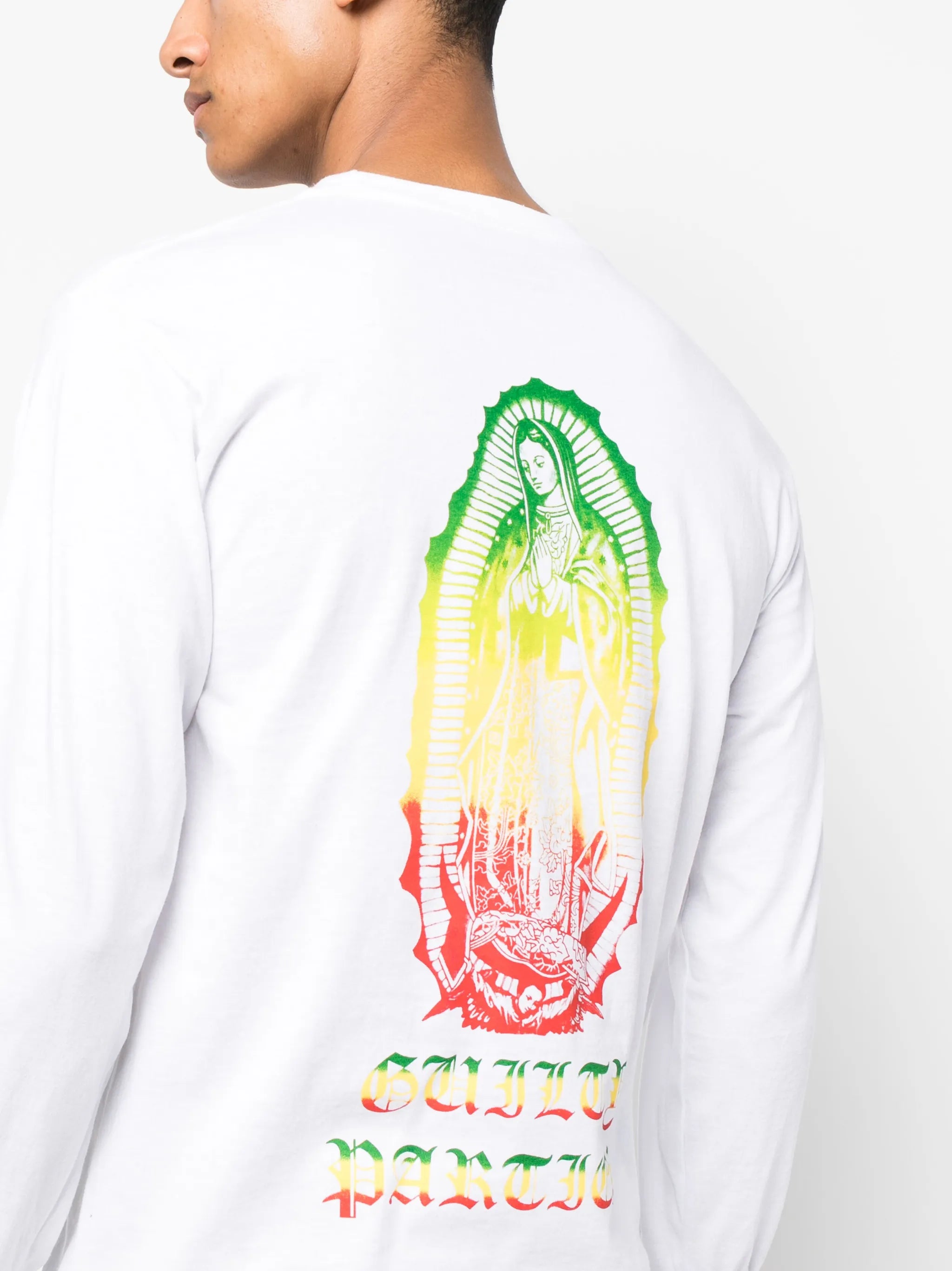logo-print long-sleeve T-shirt