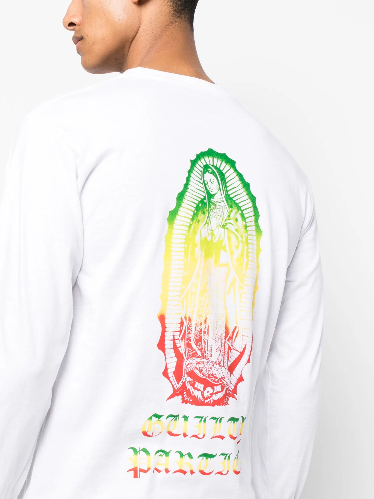 logo-print long-sleeve T-shirt