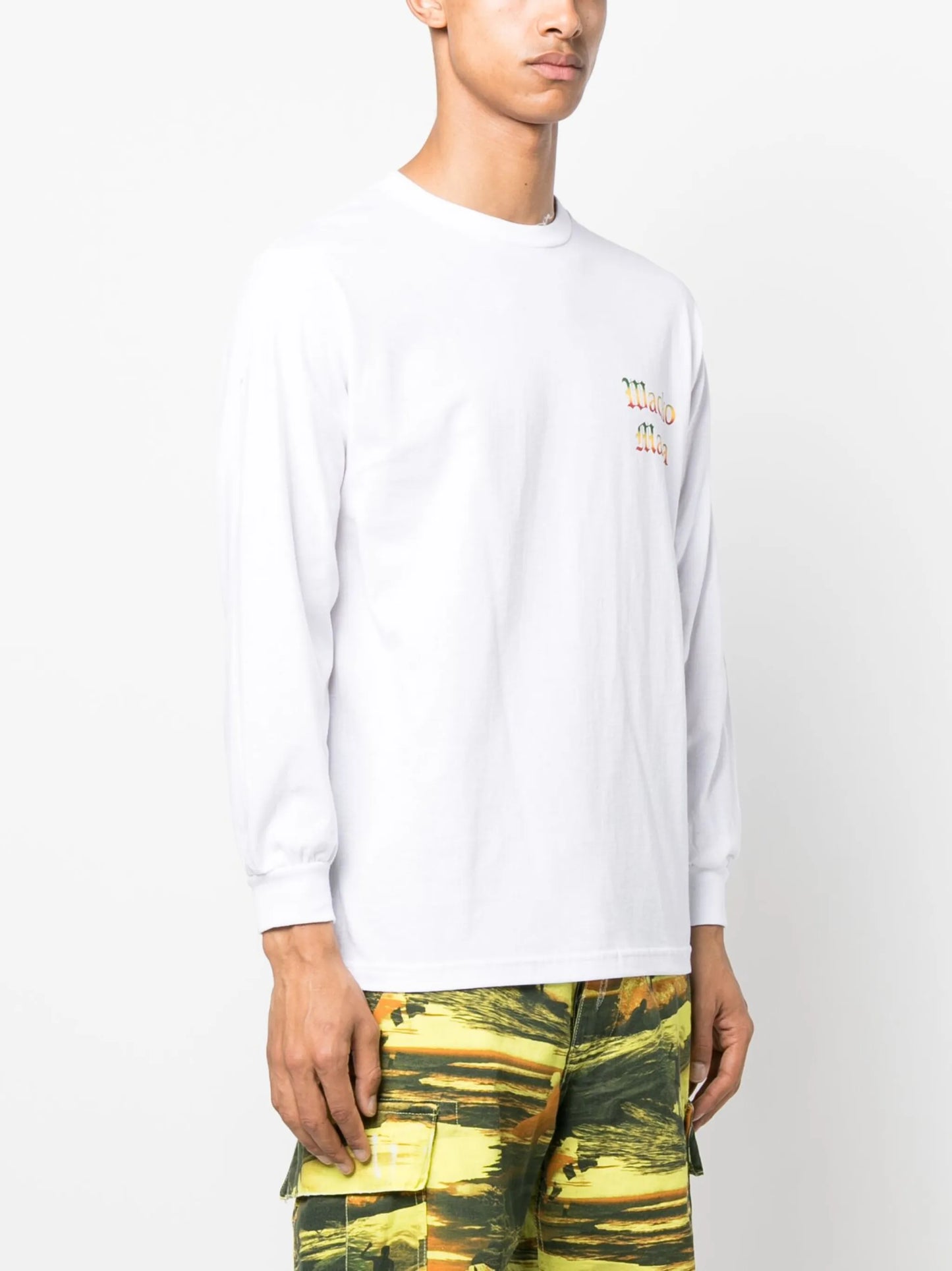 logo-print long-sleeve T-shirt