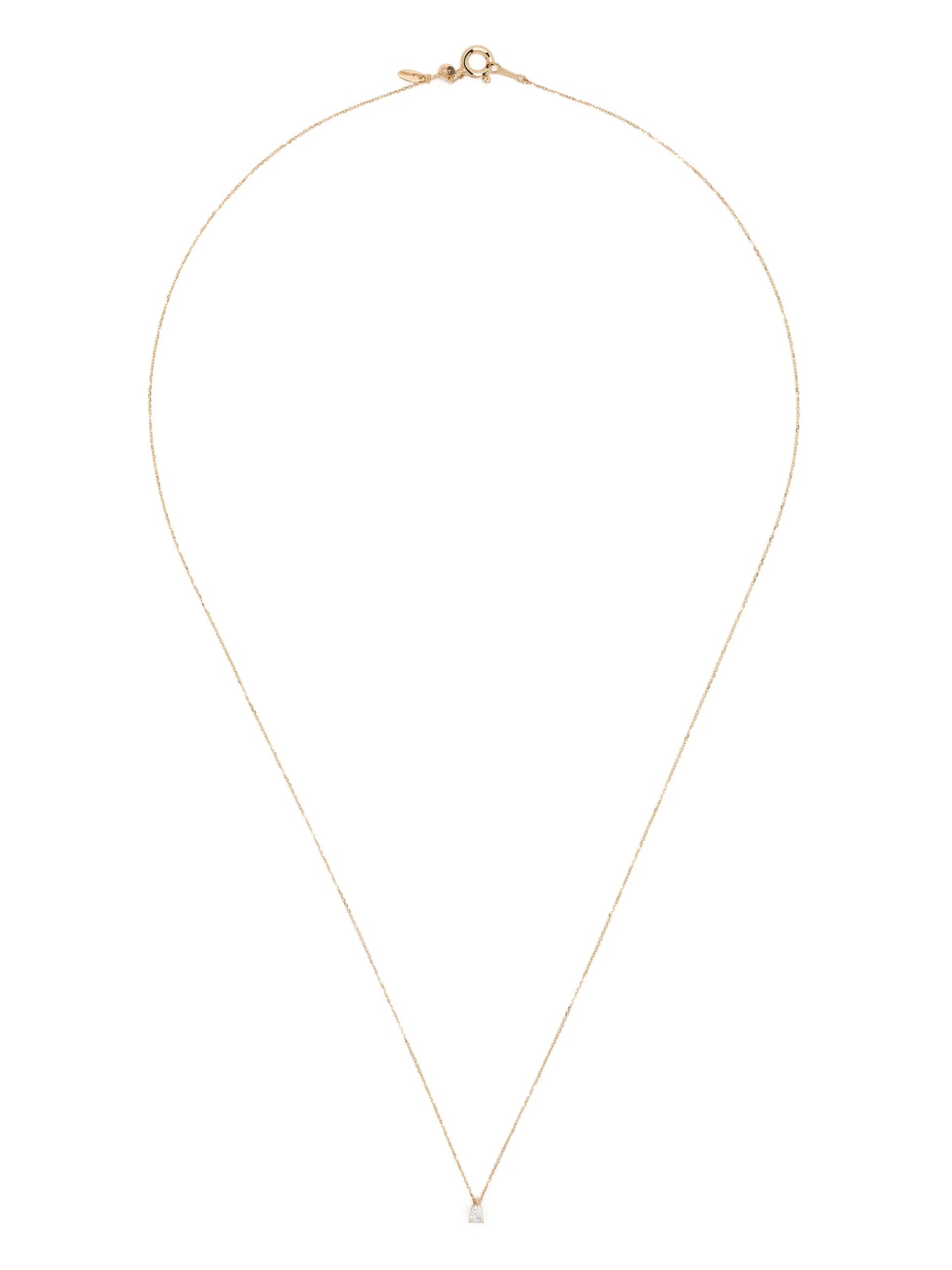 18kt yellow gold diamond necklace