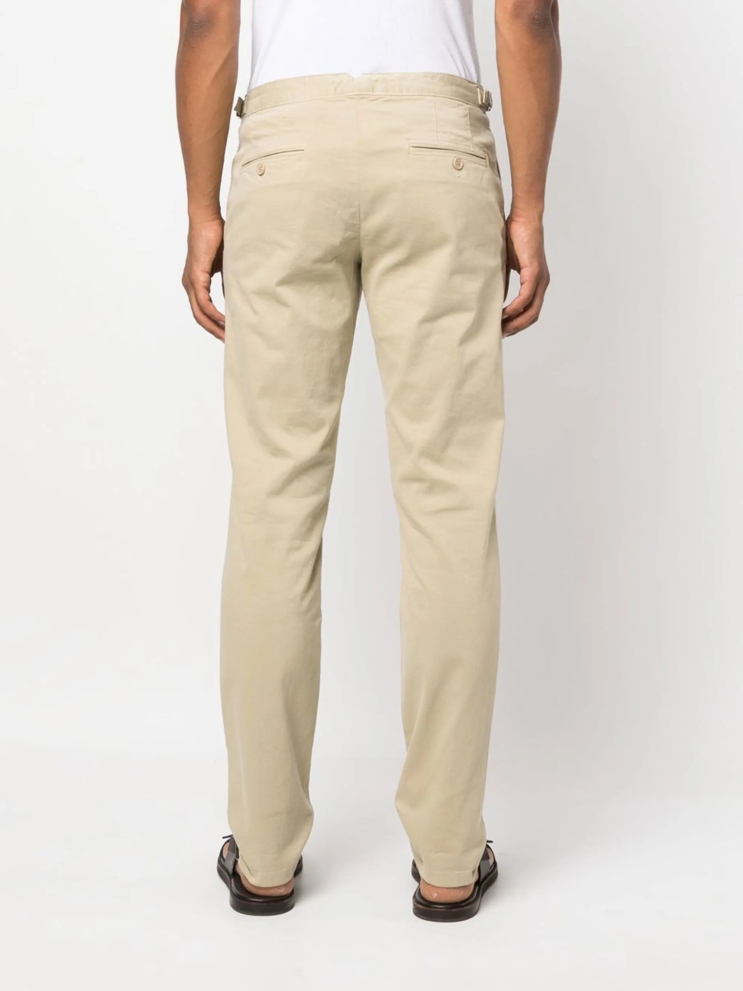 Fallon mid-rise straight-leg trousers