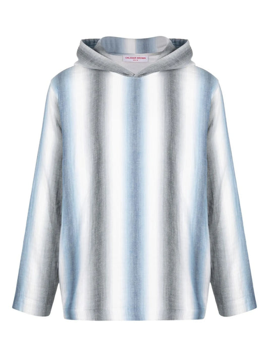 Beige Benham Oasis Striped Hoodie