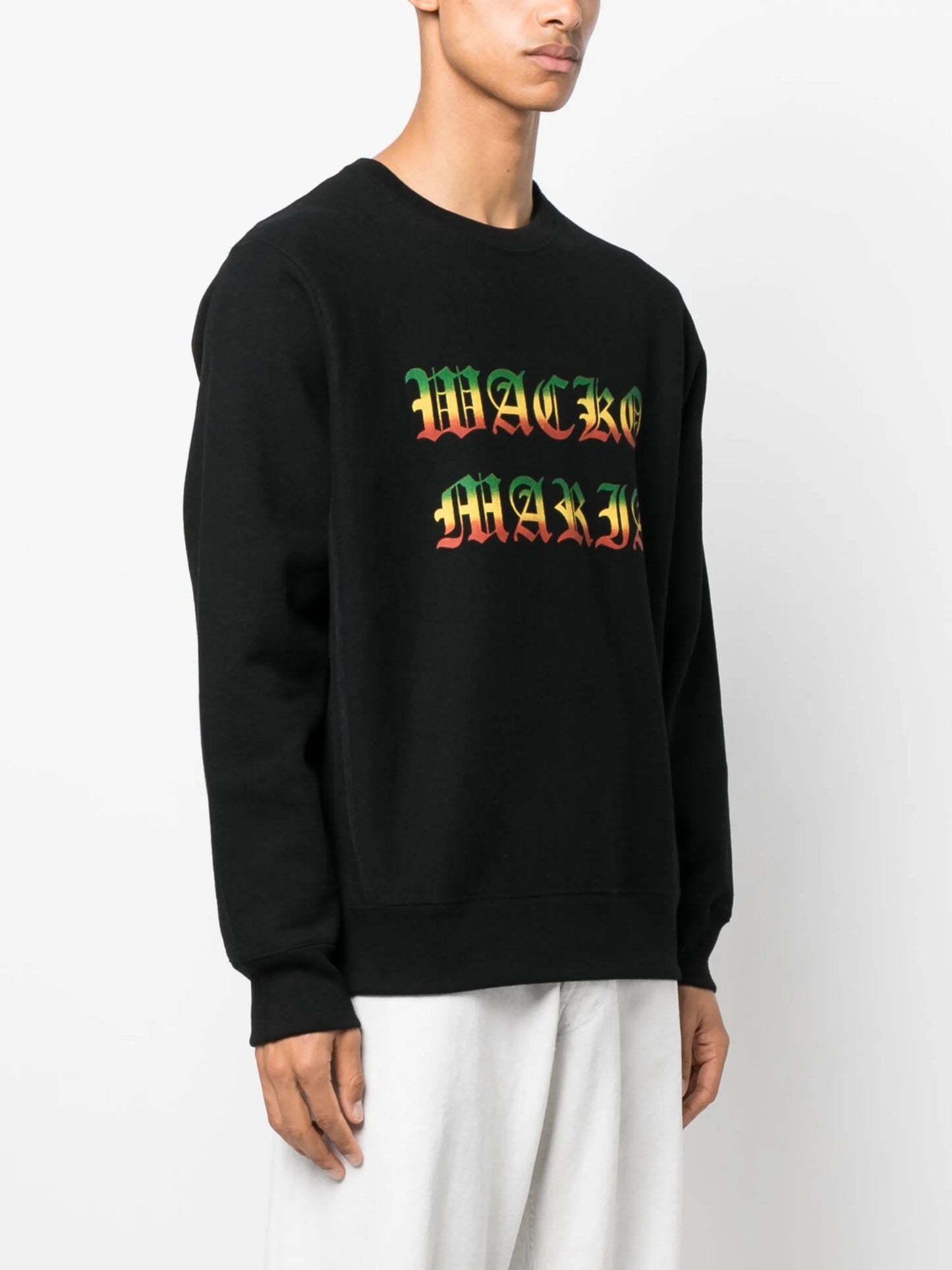 logo-print cotton sweatshirt
