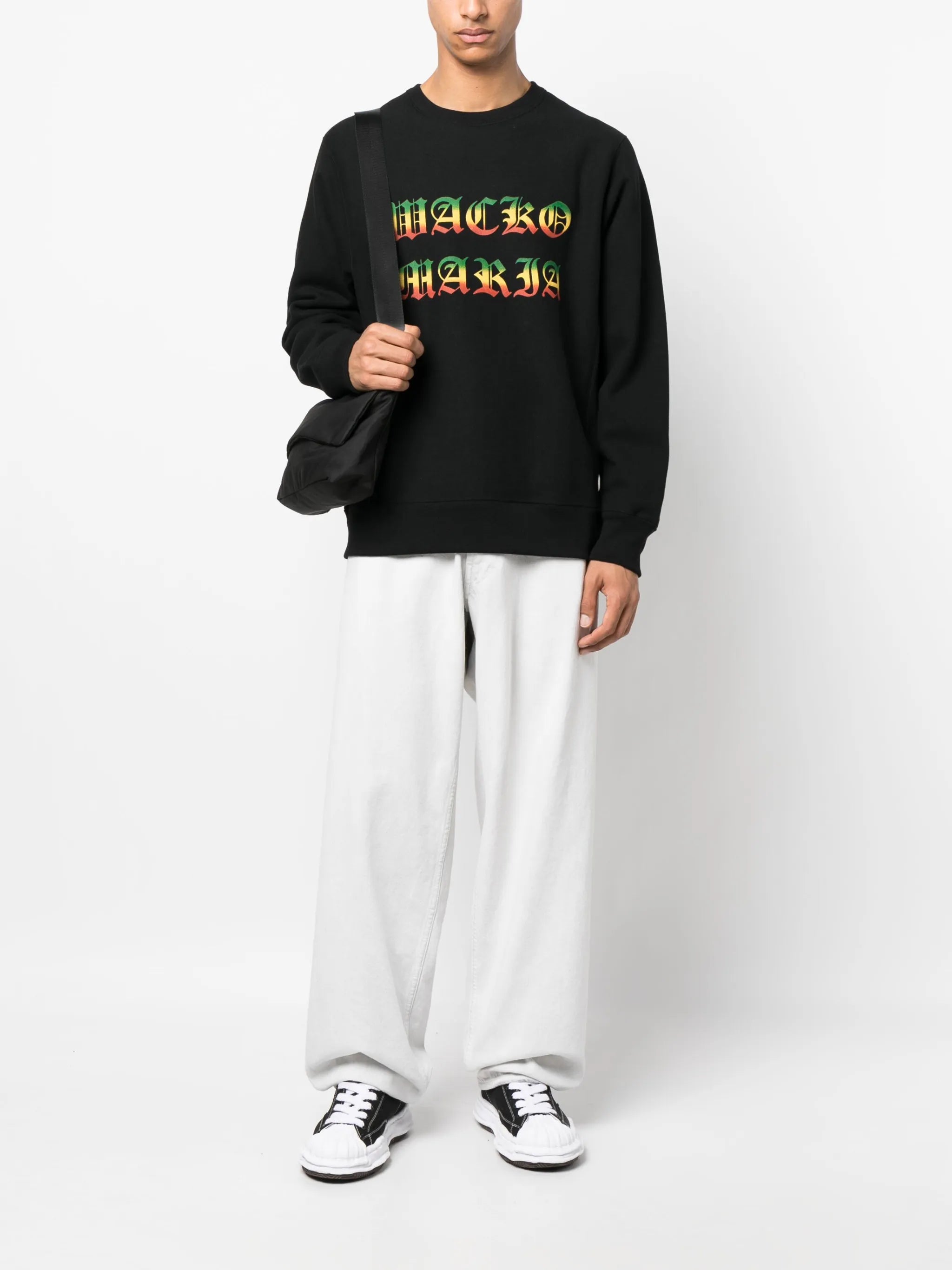 logo-print cotton sweatshirt