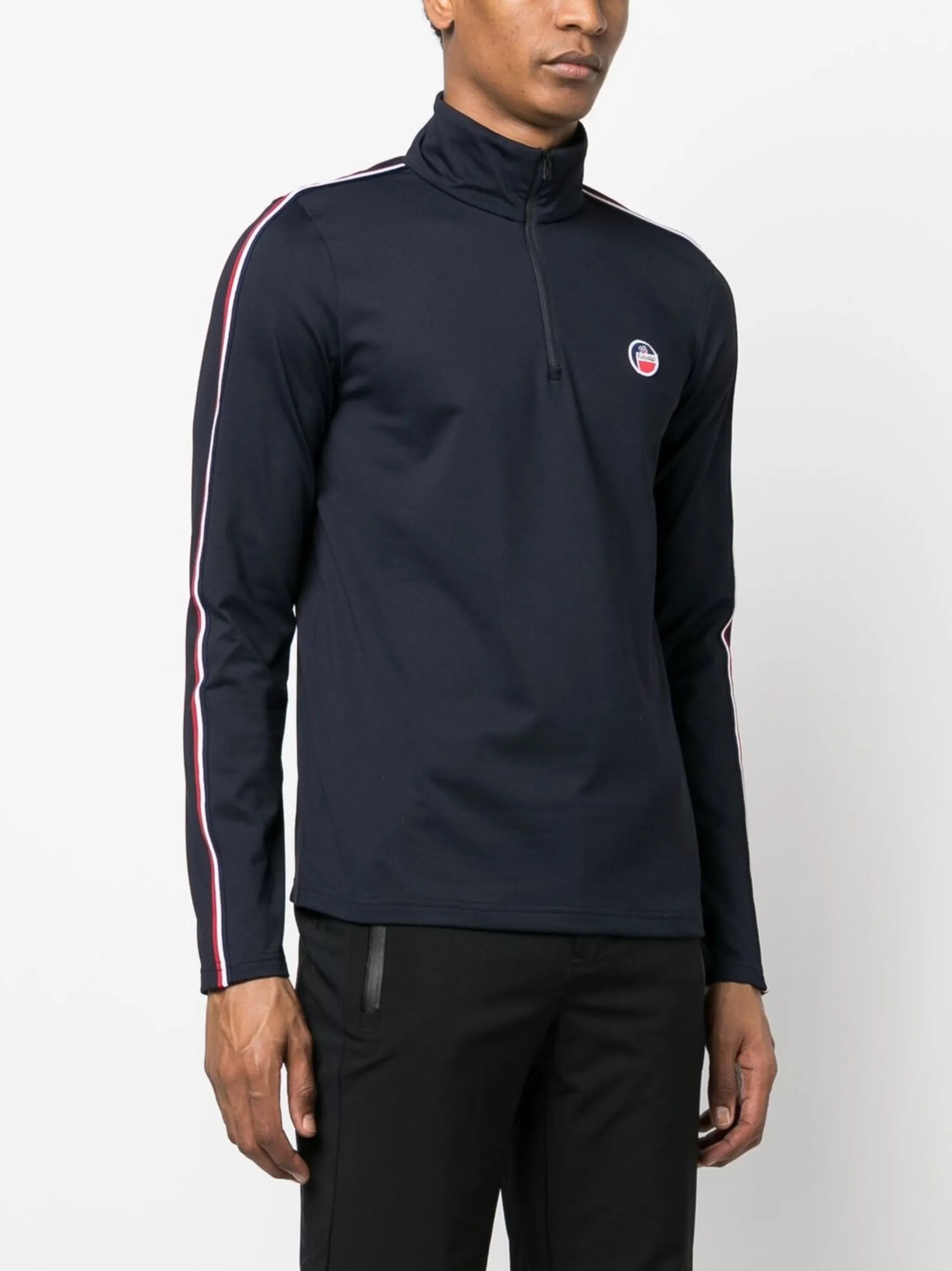 zip-front long sleeve active top
