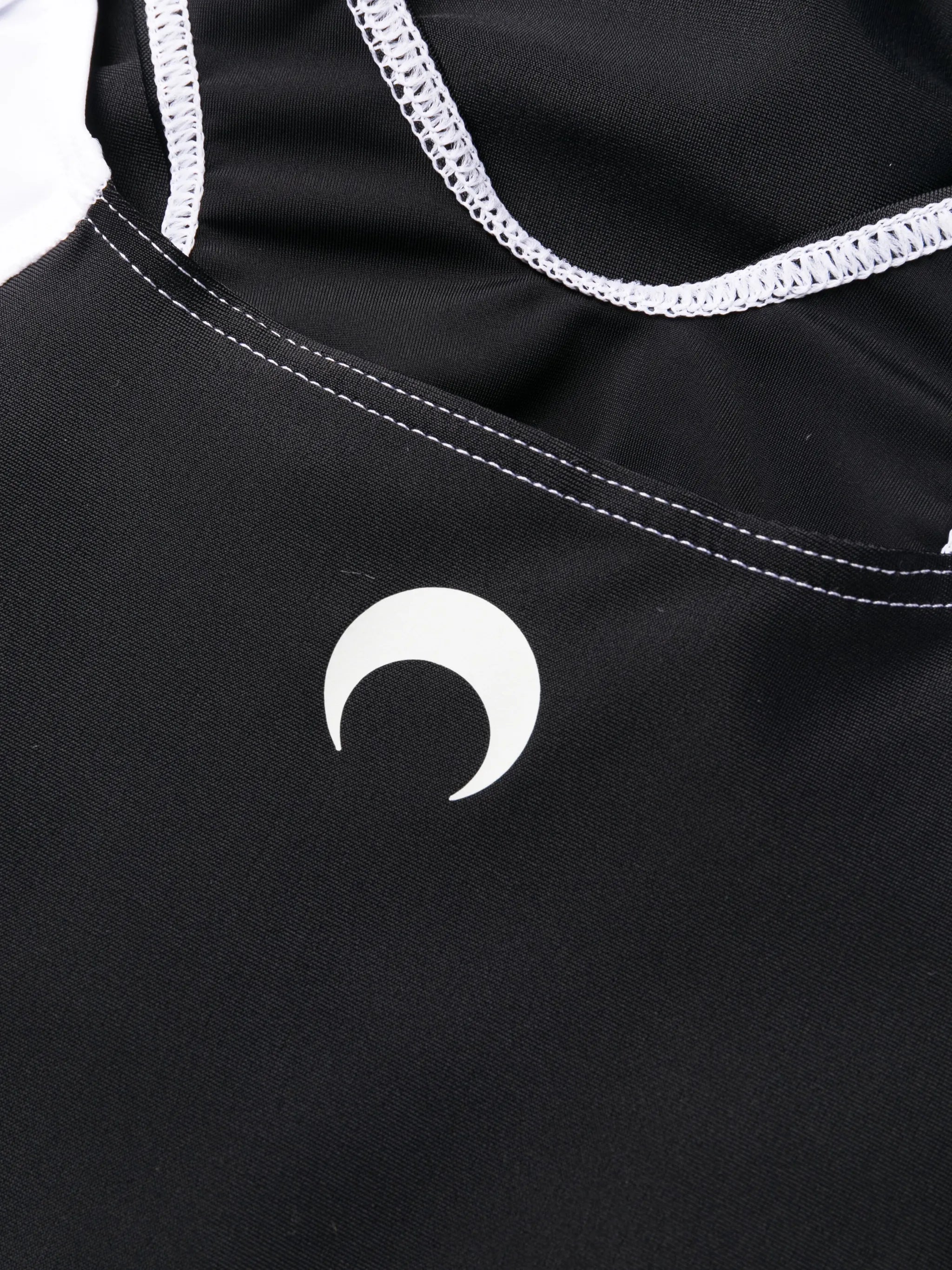 crescent moon-print swimsuit