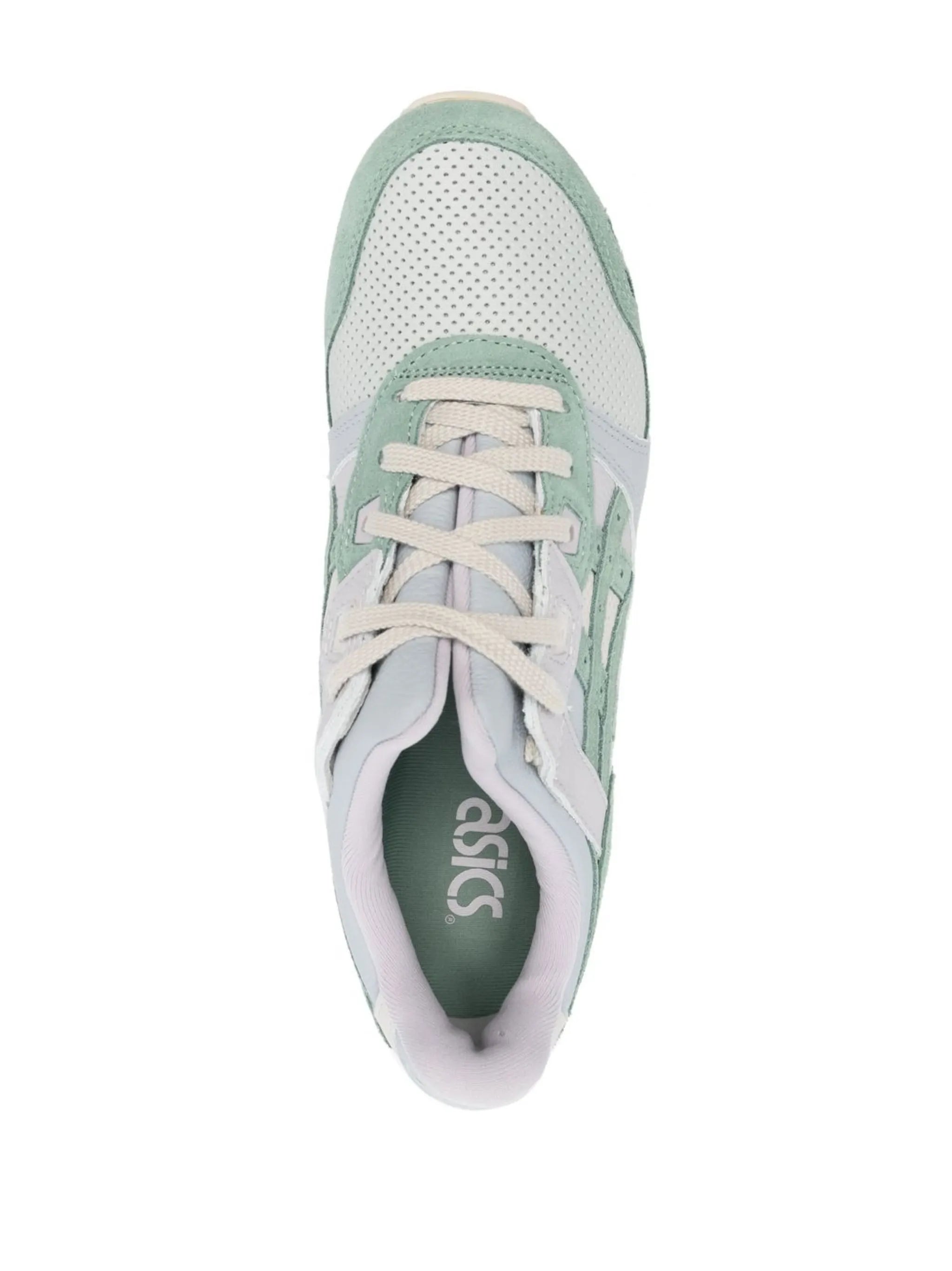 mesh-panel low-top sneakers