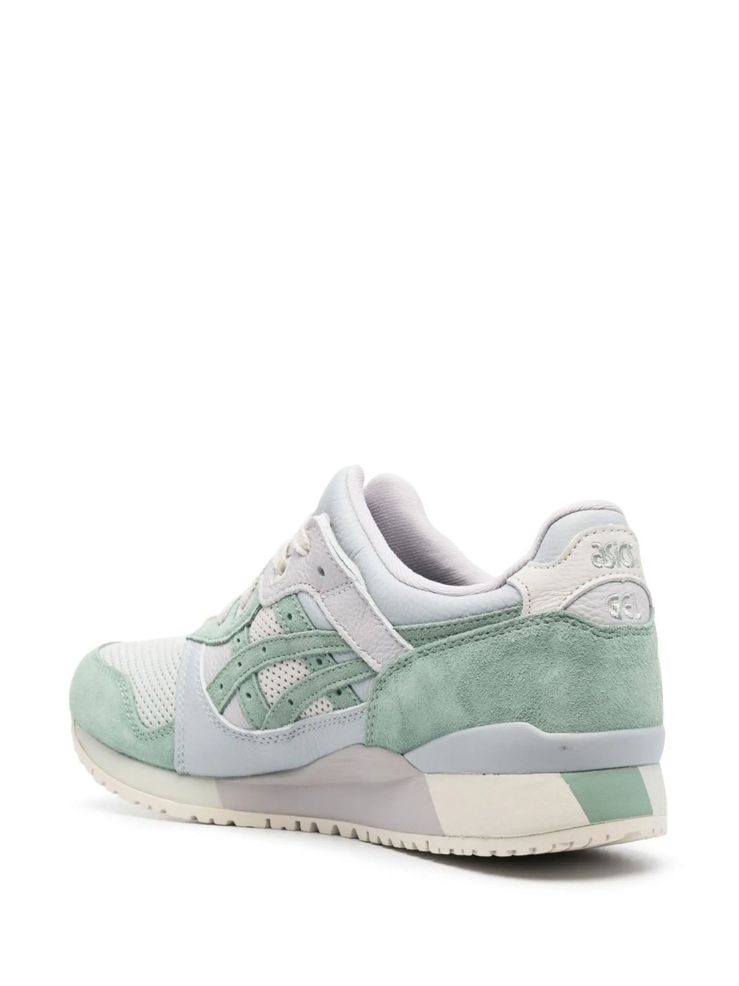 mesh-panel low-top sneakers