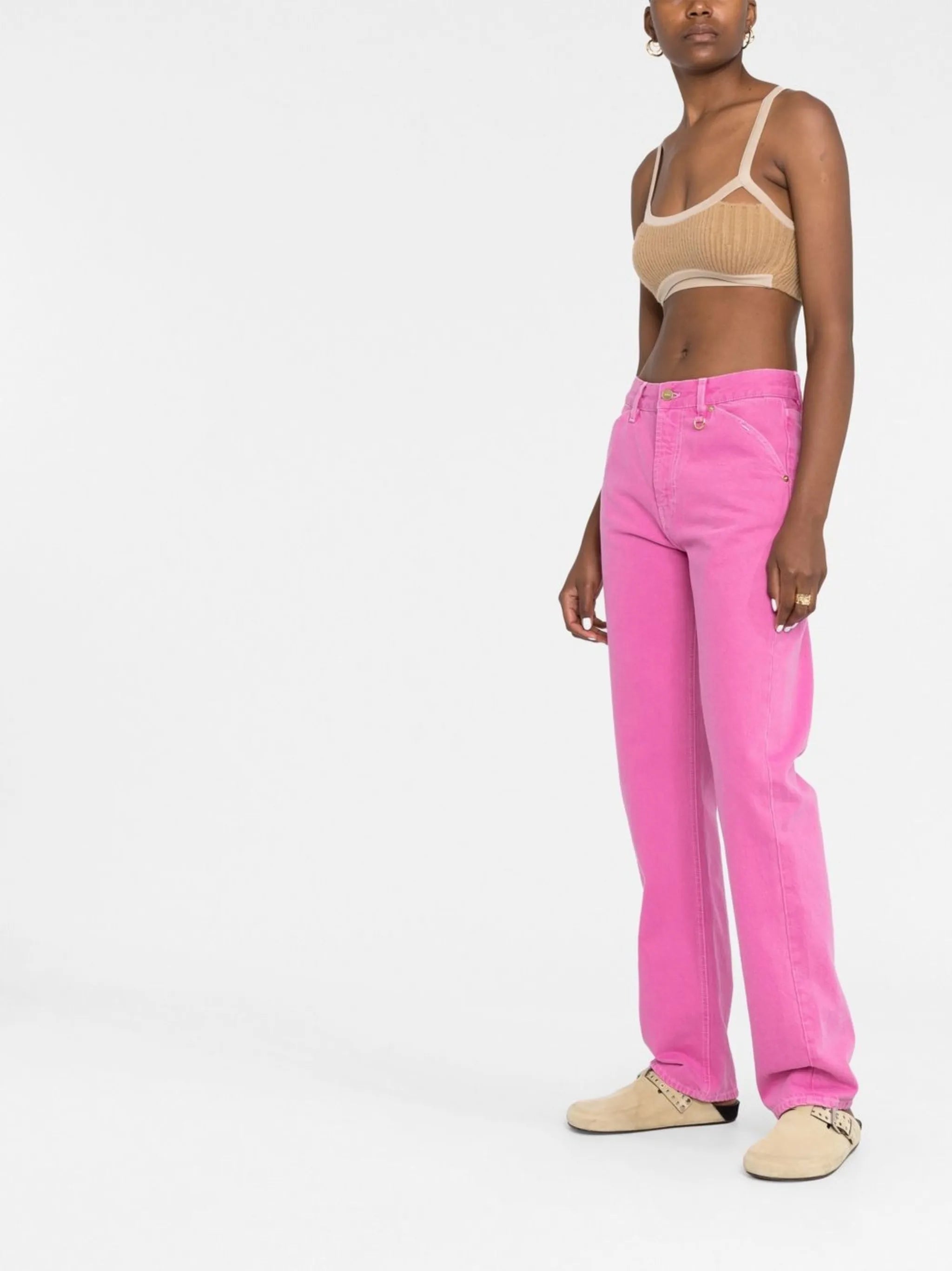 Le De Nimes Yelò straight-leg jeans