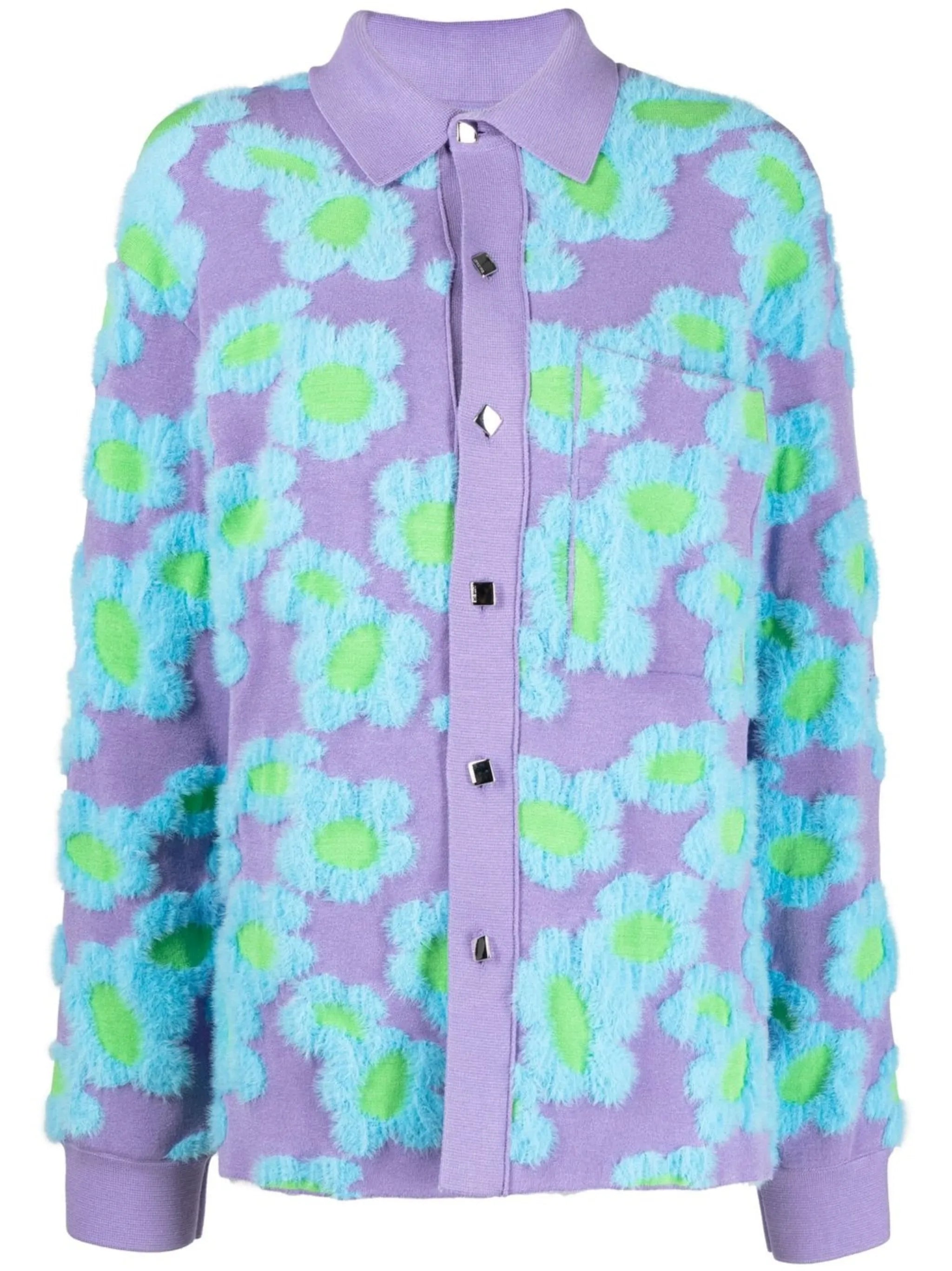 Le Chemise Neve Fleurs cardigan