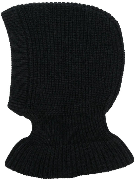 chunky-knit wool-blend balaclava
