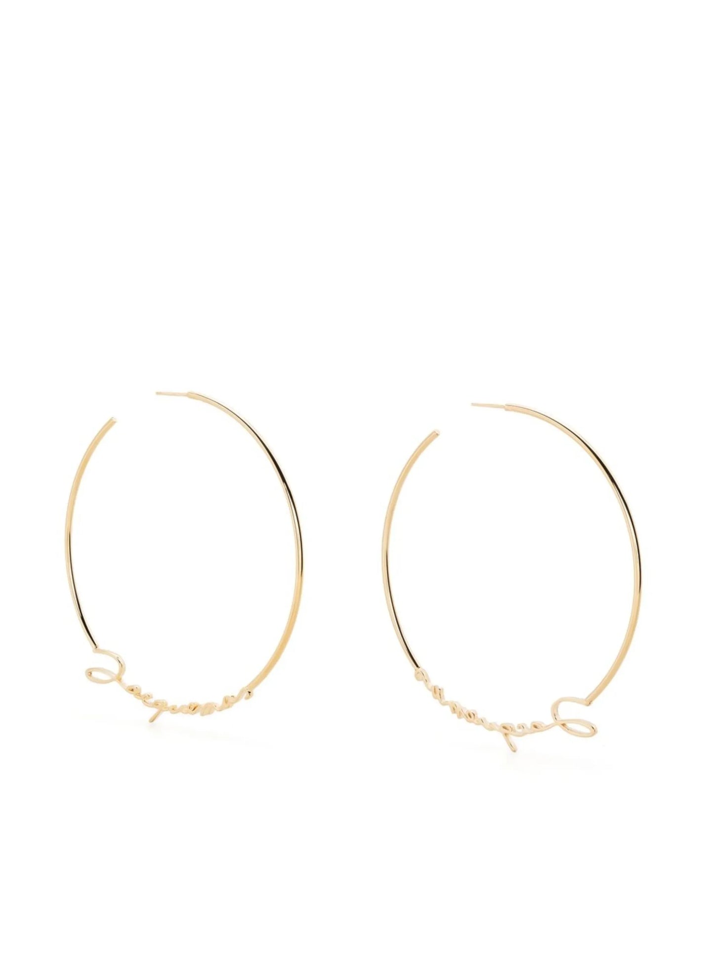 Les Creoles Jacquemus hoop earrings