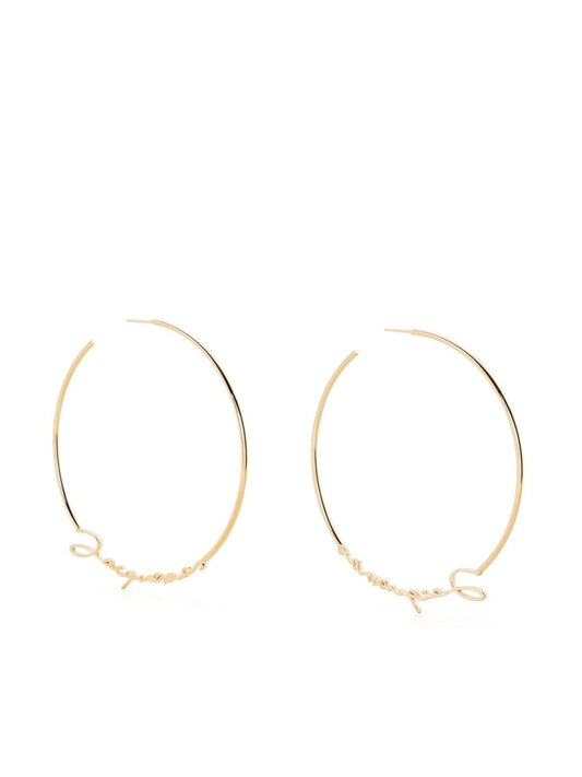 Les Creoles Jacquemus hoop earrings