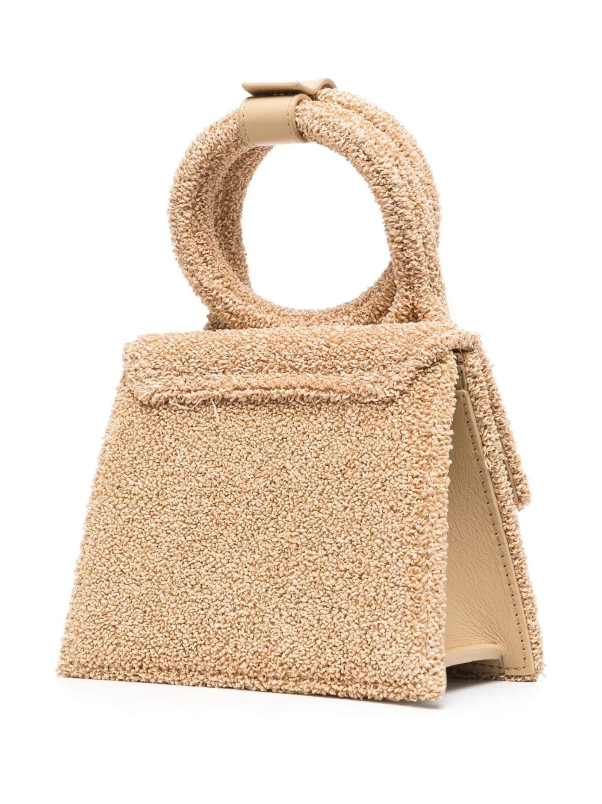 Le Chiquito faux-shearling tote bag