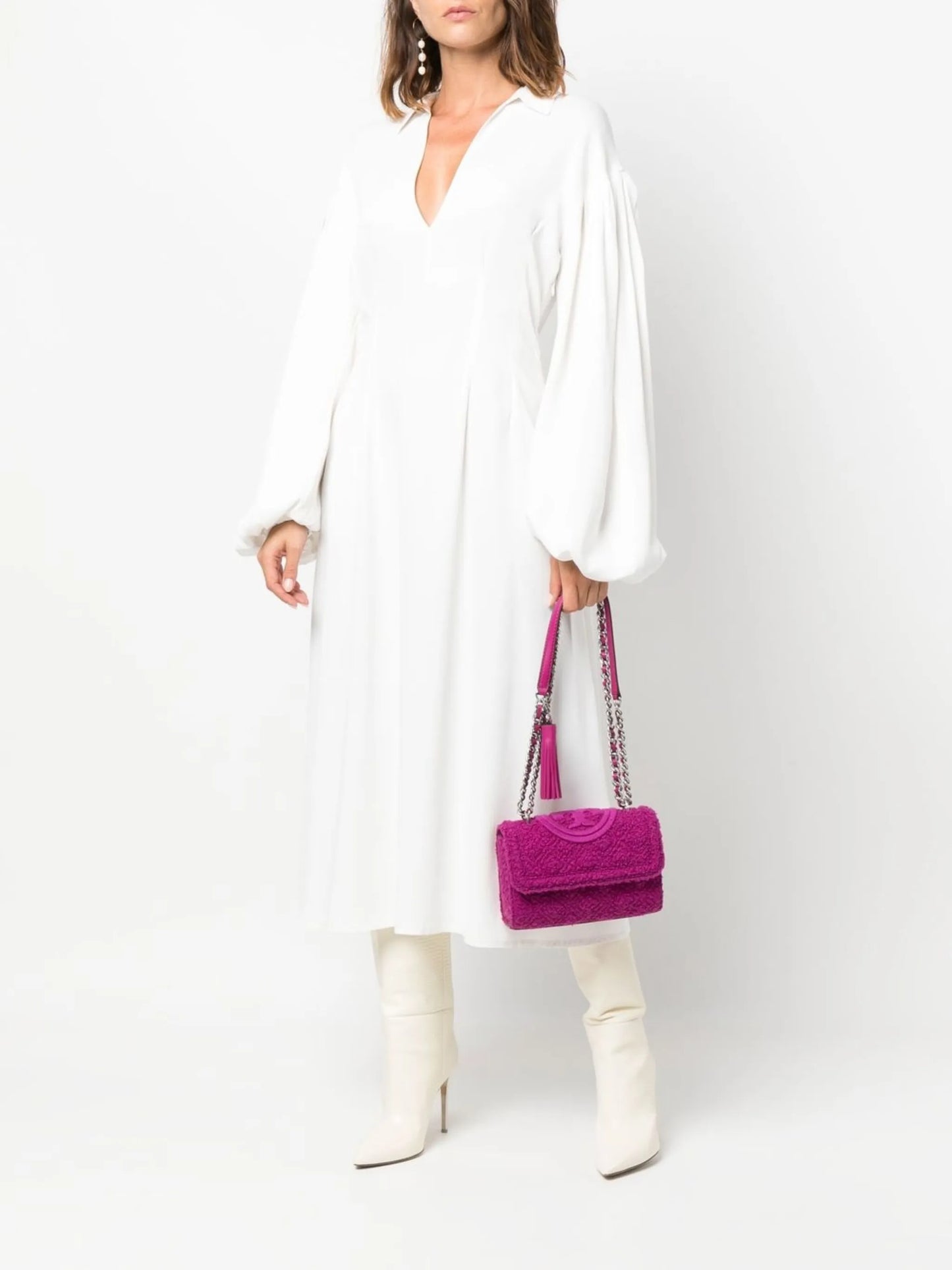 Fleming Boucle convertible shoulder-bag