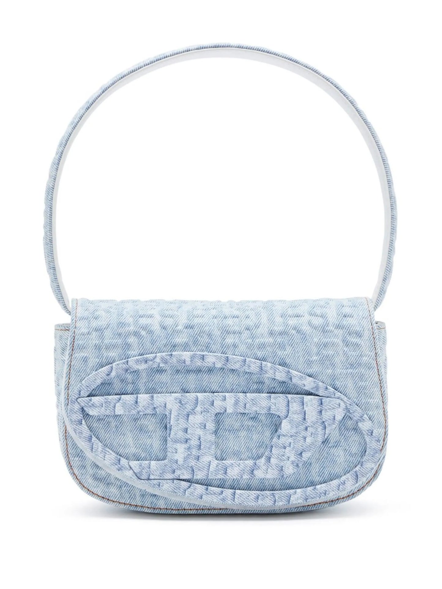 1DR denim shoulder bag